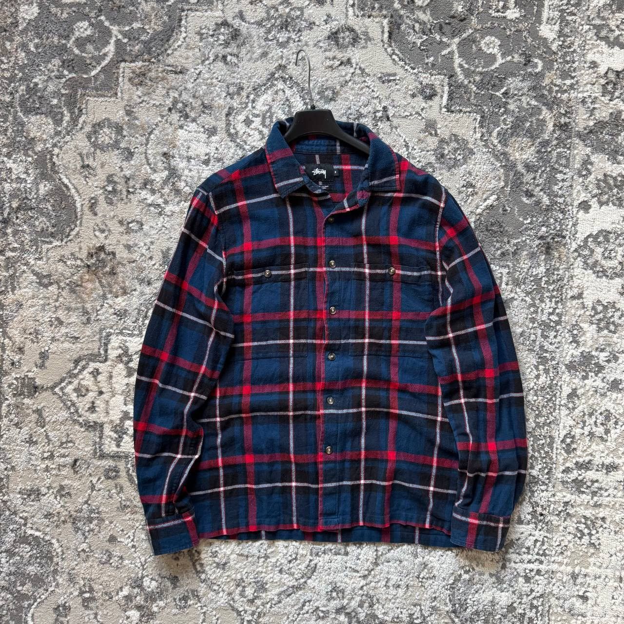 Stussy Stussy Plaid Shirt Blue Size US S / EU 44-46 / 1 - 1 Thumbnail
