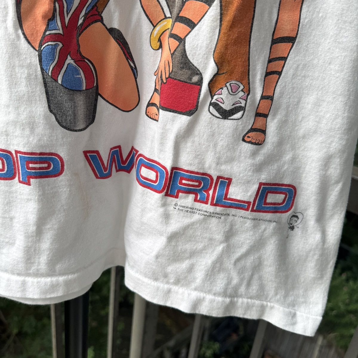 Vintage 90s Faded Betty Boop Spice Girls Tee ERD Grunge Chrome Size US M / EU 48-50 / 2 - 5 Thumbnail