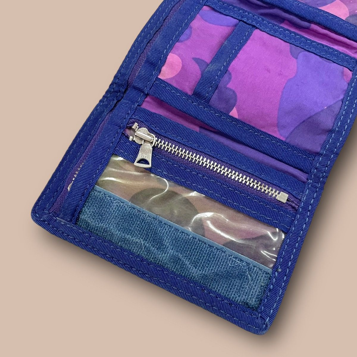 Bape OG Bape Purple Camo Nylon Wallets Size ONE SIZE - 6 Thumbnail
