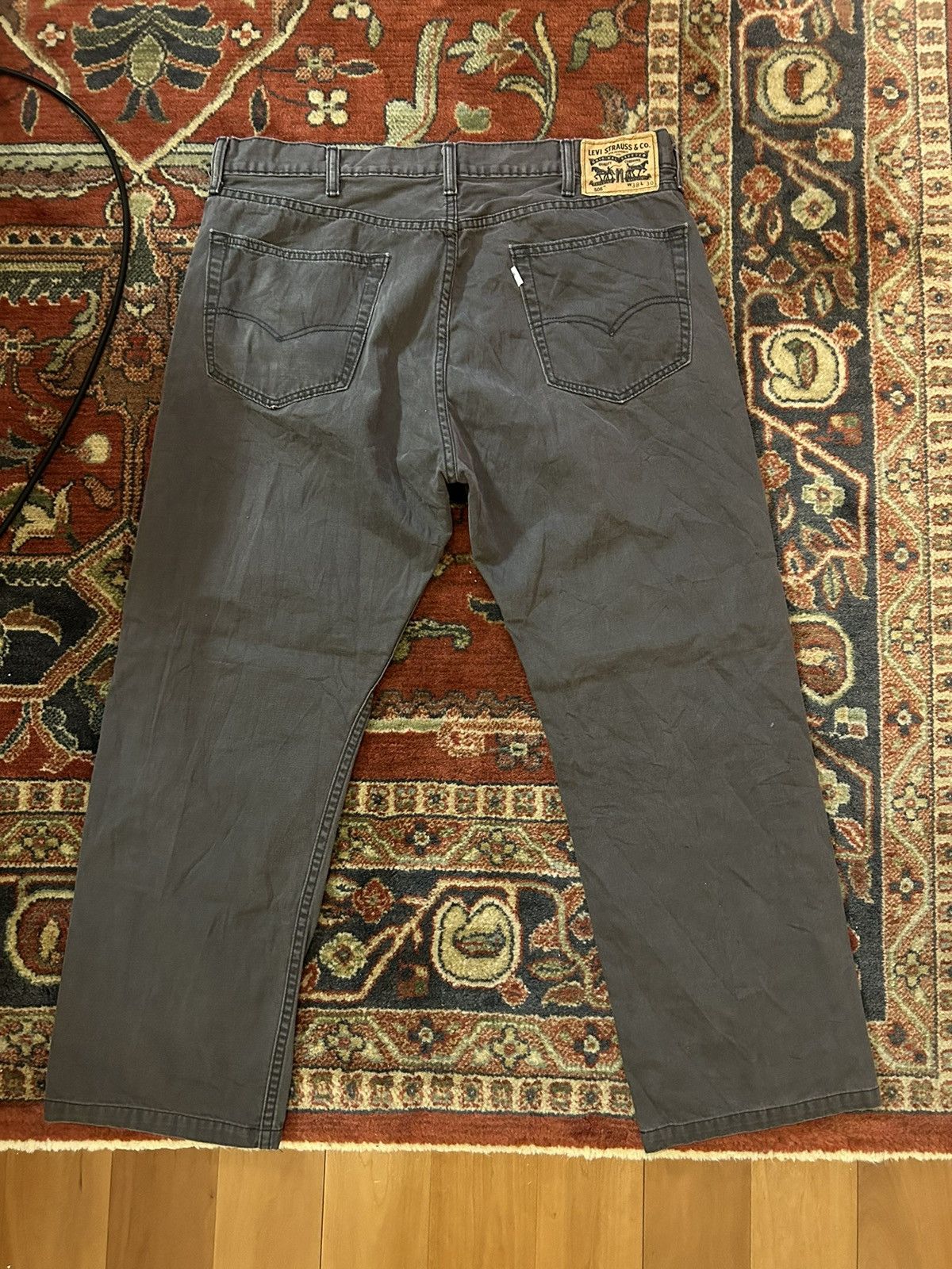 Levi's × Levi's Vintage Clothing Vintage Dark Grey Levi’s 505 Size US 38 / EU 54 - 2 Thumbnail