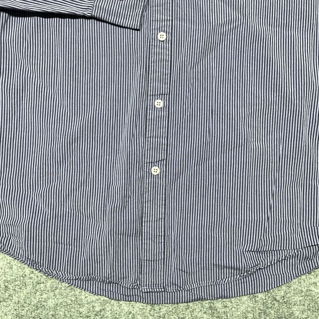 Banana Republic Banana Republic Shirt Mens L Multicolor Purple Striped Button Up Long Sleeve Size US L / EU 52-54 / 3 - 2 Thumbnail