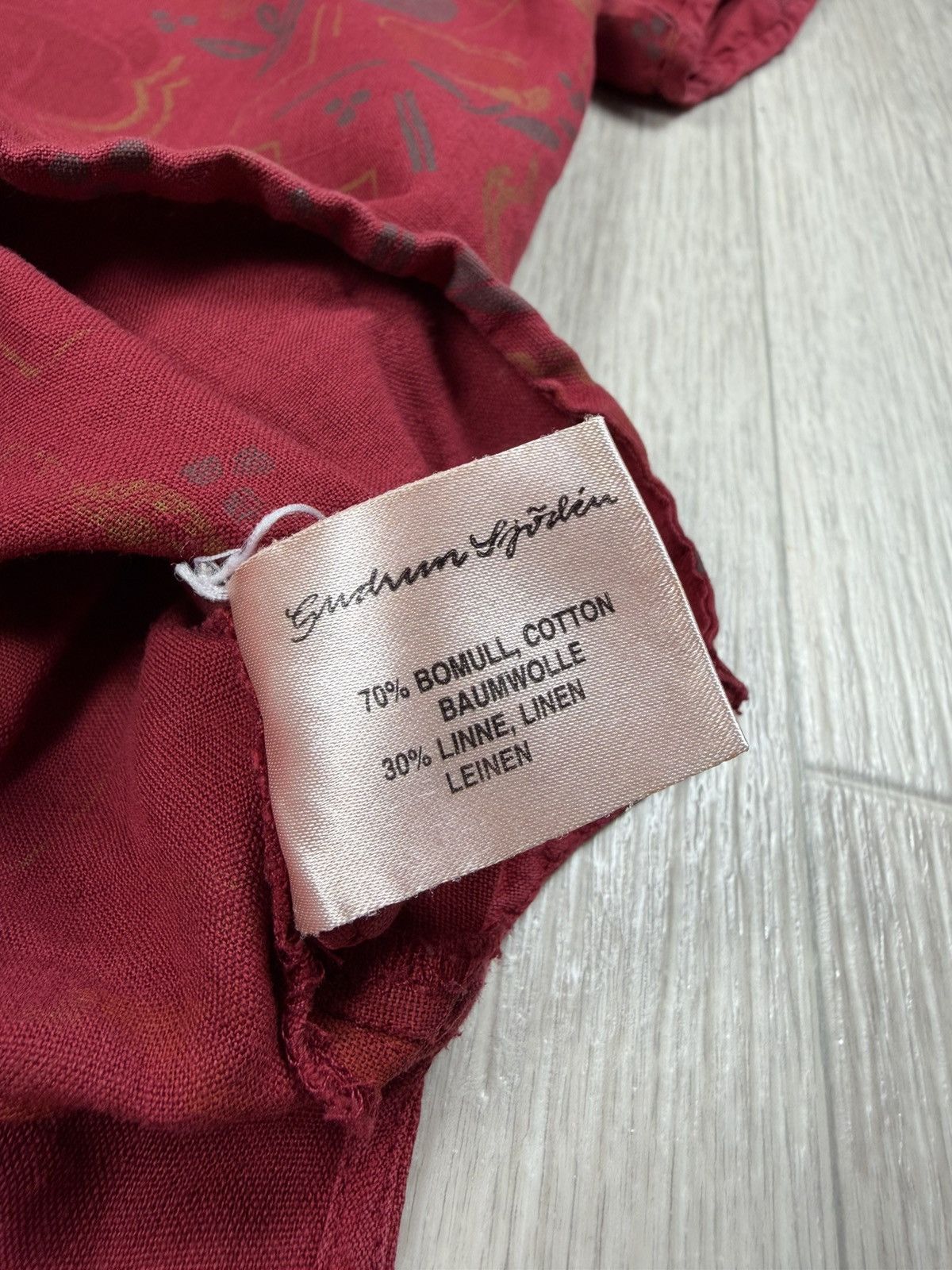 Gudrun Sjoden Gudrun Sjödén Blouse Short Sleeve Oversized Size L Size L / US 10 / IT 46 - 7 Thumbnail