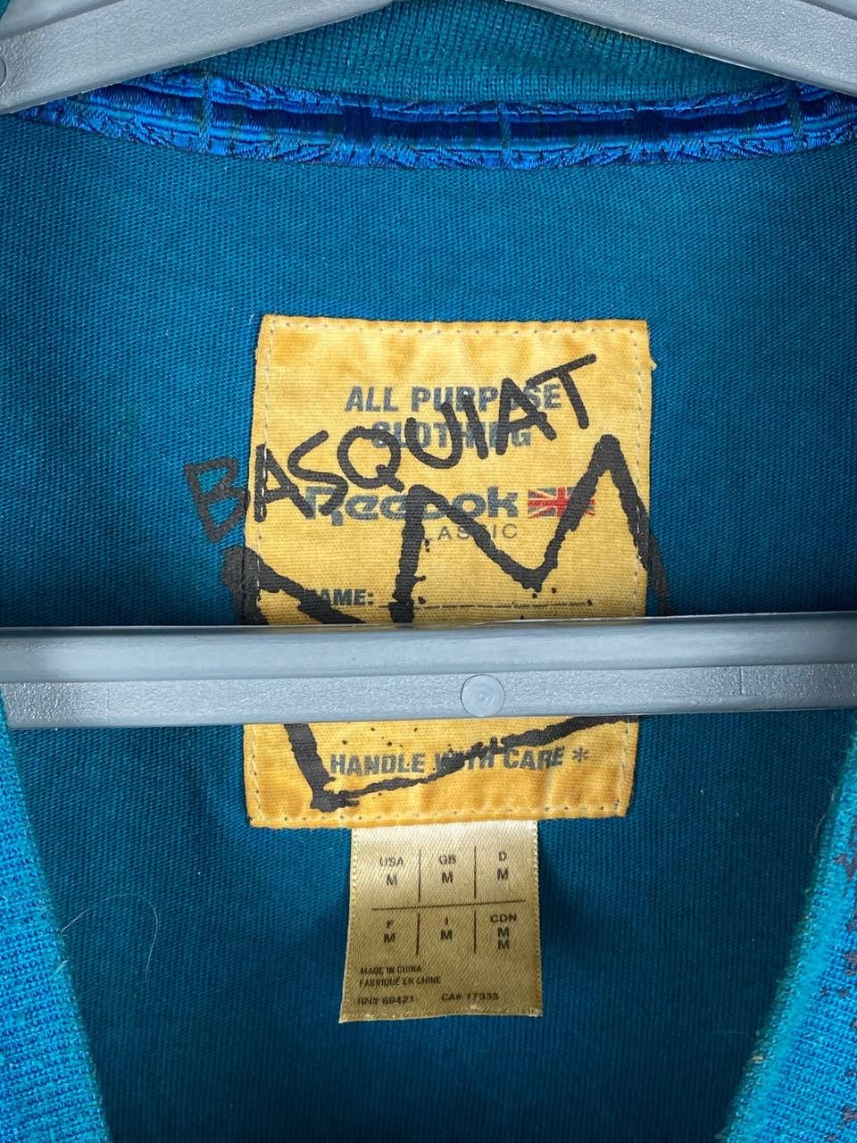 Jean-Michel Basquiat × Reebok Reebok × Basquiat Art T-shirt Size US M / EU 48-50 / 2 - 3 Thumbnail