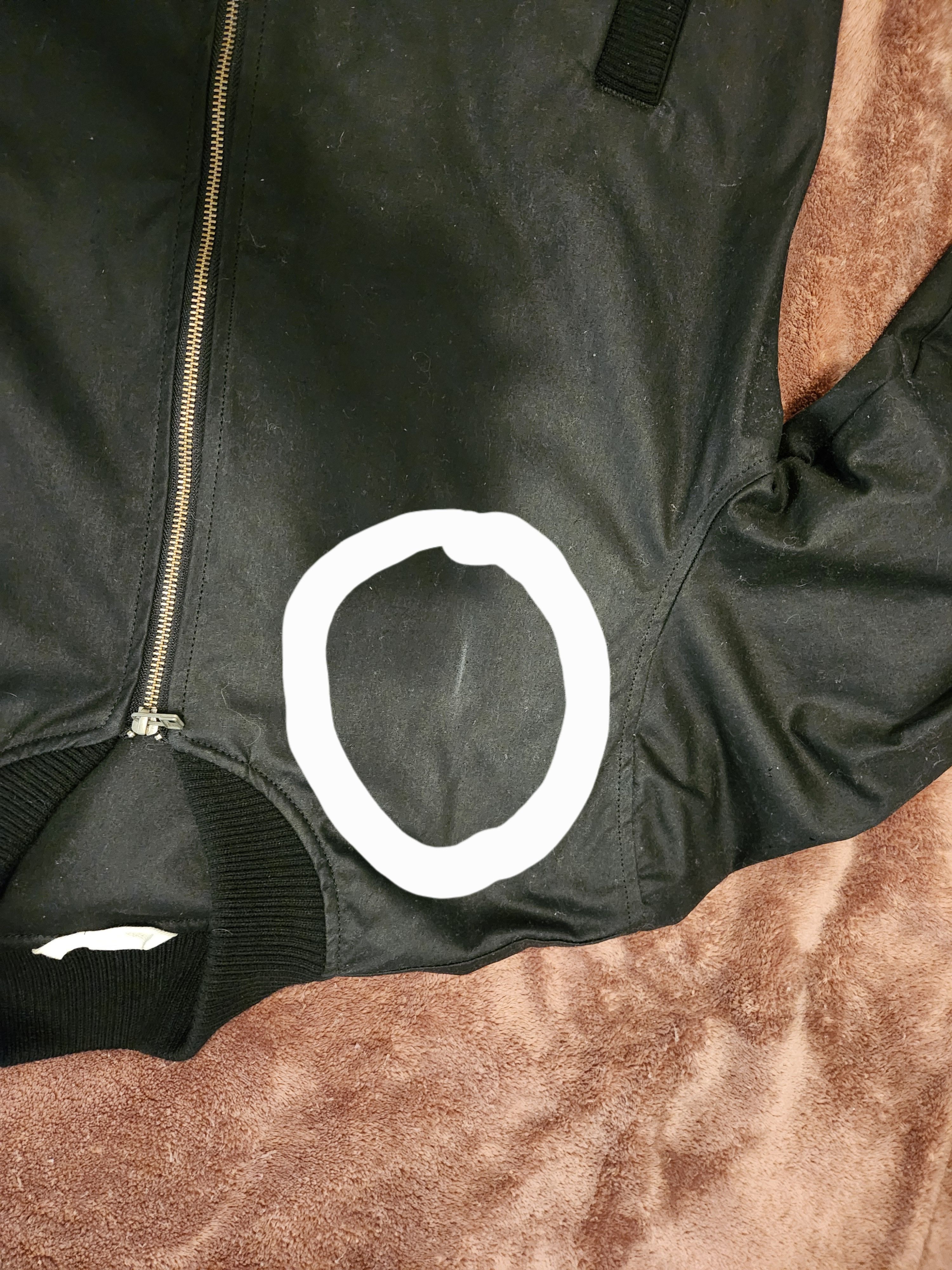 3sixteen 3sixteen black waxed canvas stadium jacket Size US XL / EU 56 / 4 - 7 Thumbnail