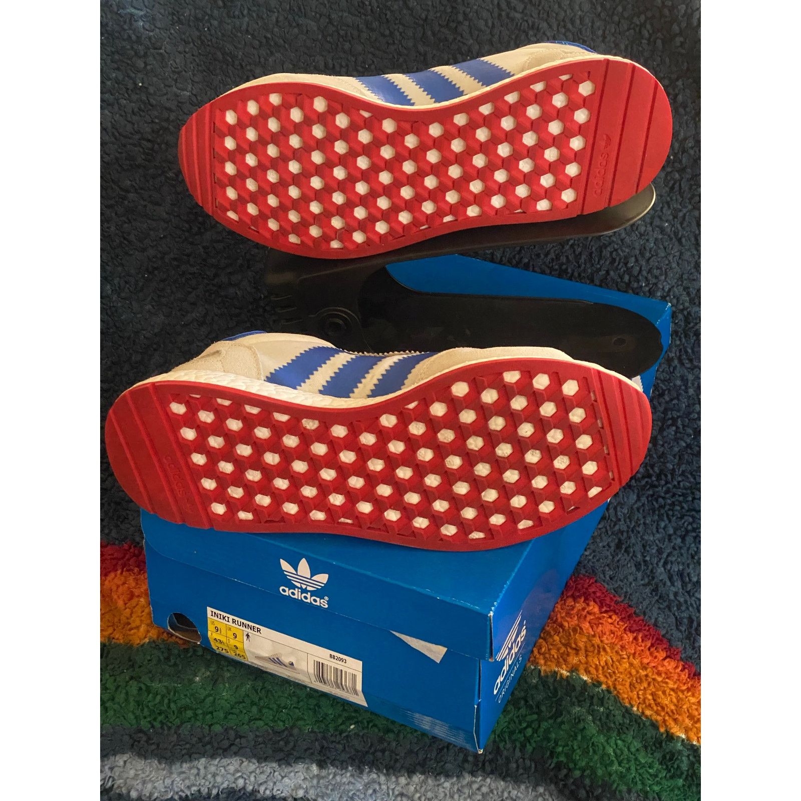 Adidas Adidas Iniki Runner Pride of the 70s USA m9.5 w11 Size US 9.5 / EU 42-43 - 4 Thumbnail