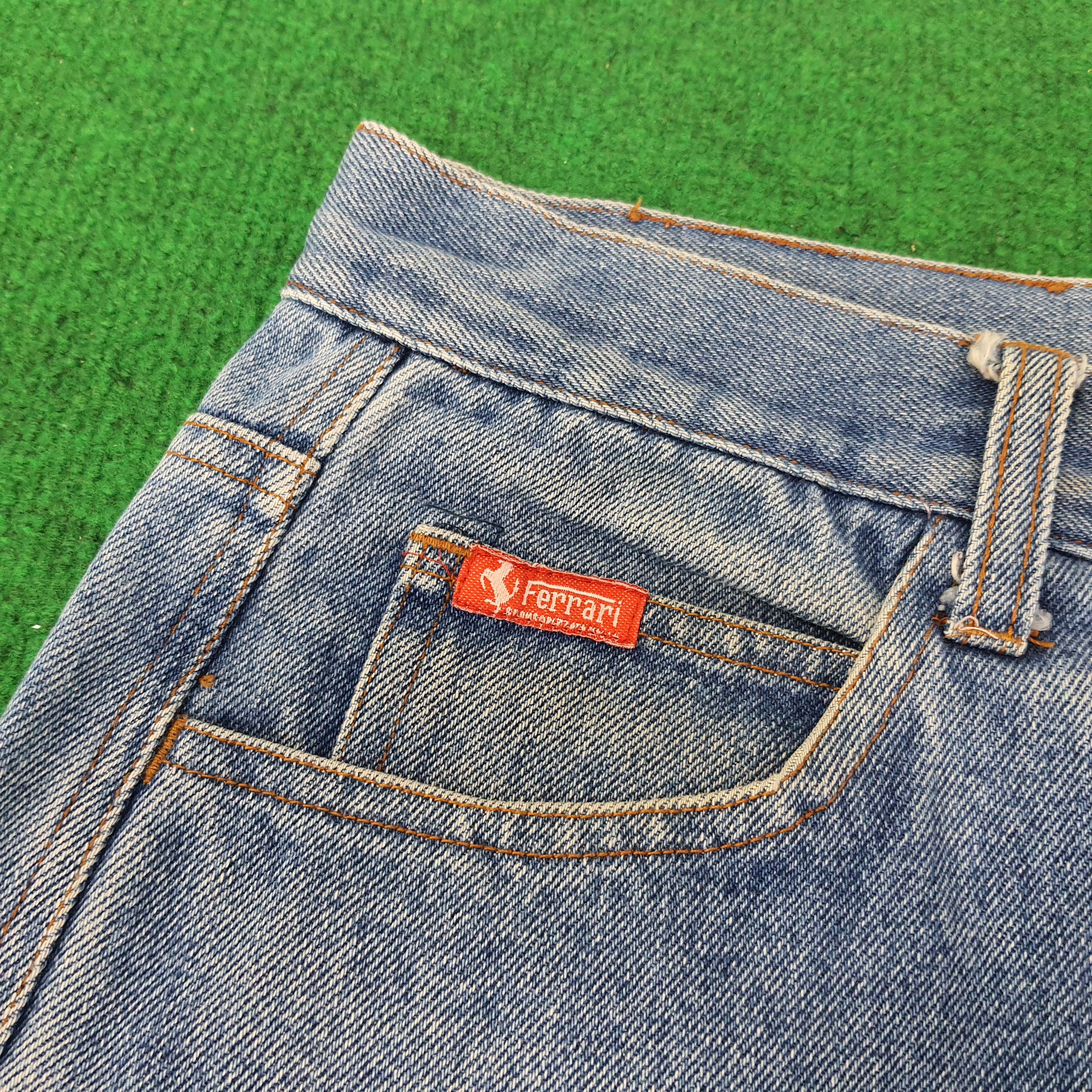 Ferrari × Vintage Vintage FERRARI Magneti Marelli Jeans C235N24 Size US 29 - 6 Thumbnail