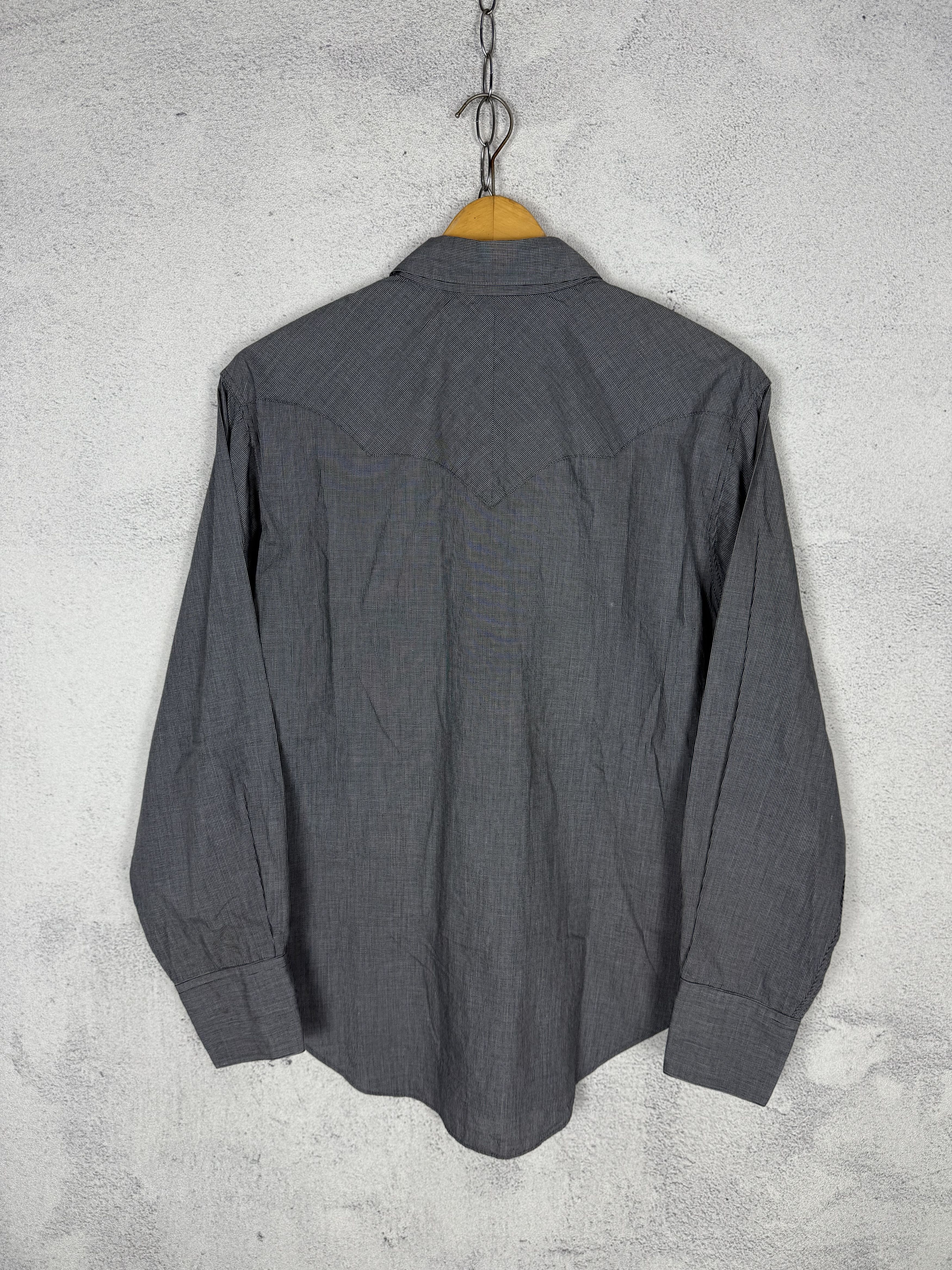 Sugar Cane Sugar Cane Ranch Wear Snap Button Western Shirt Size US M / EU 48-50 / 2 - 2 Thumbnail