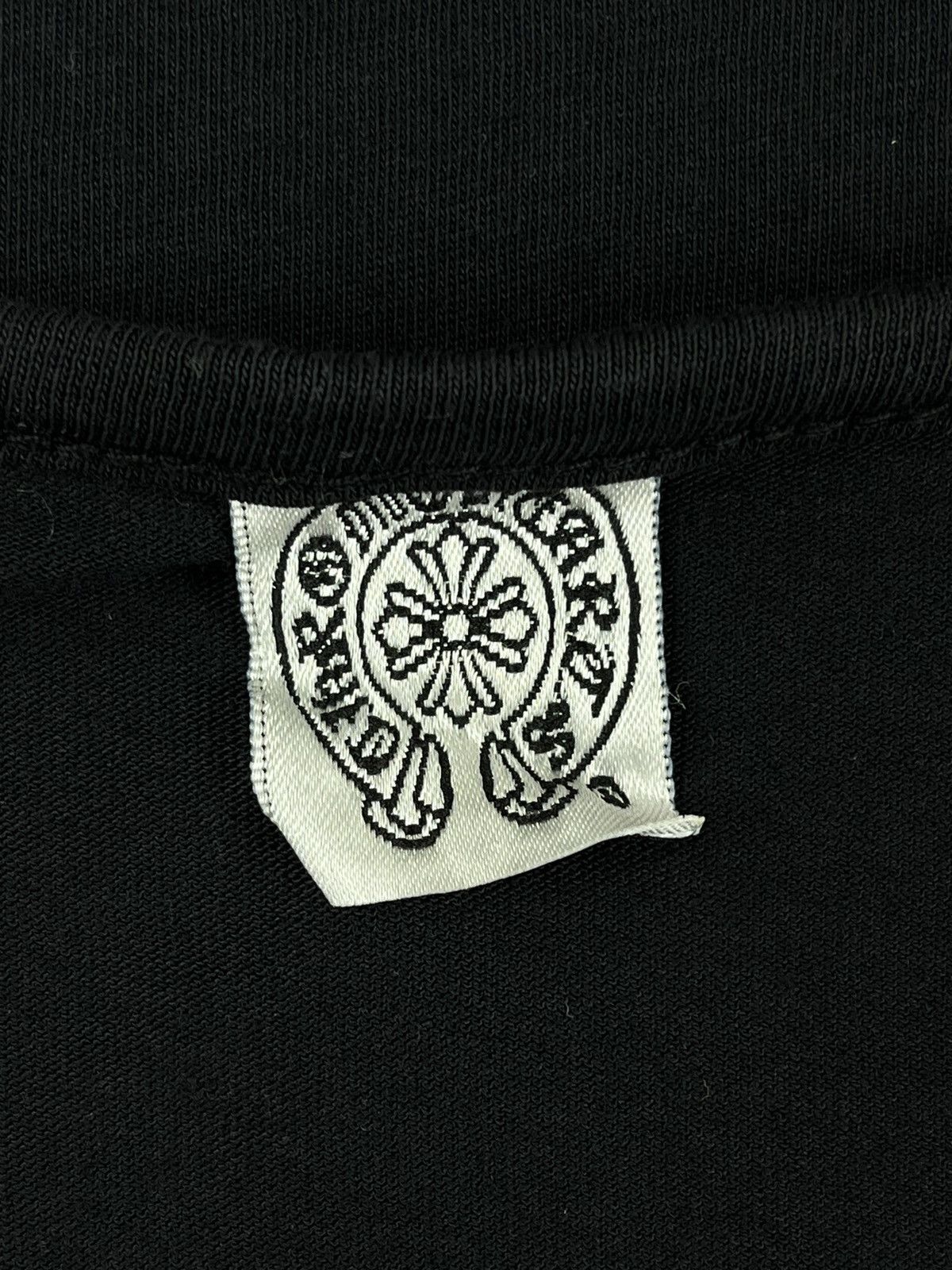 Chrome Hearts × Vintage Chrome Hearts Vintage Scroll Sleeve Logo Longsleeve Shirt Size US S / EU 44-46 / 1 - 8 Thumbnail