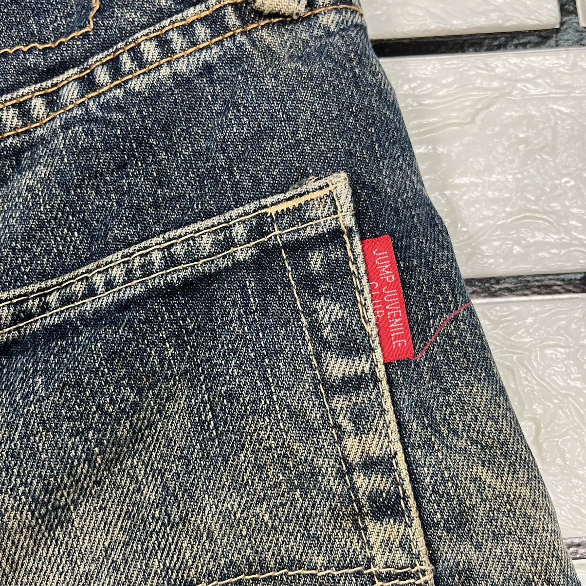 Japanese Brand Vintage Jump Juveneile Clip Distressed Short Denim Size US 32 / EU 48 - 11 Thumbnail