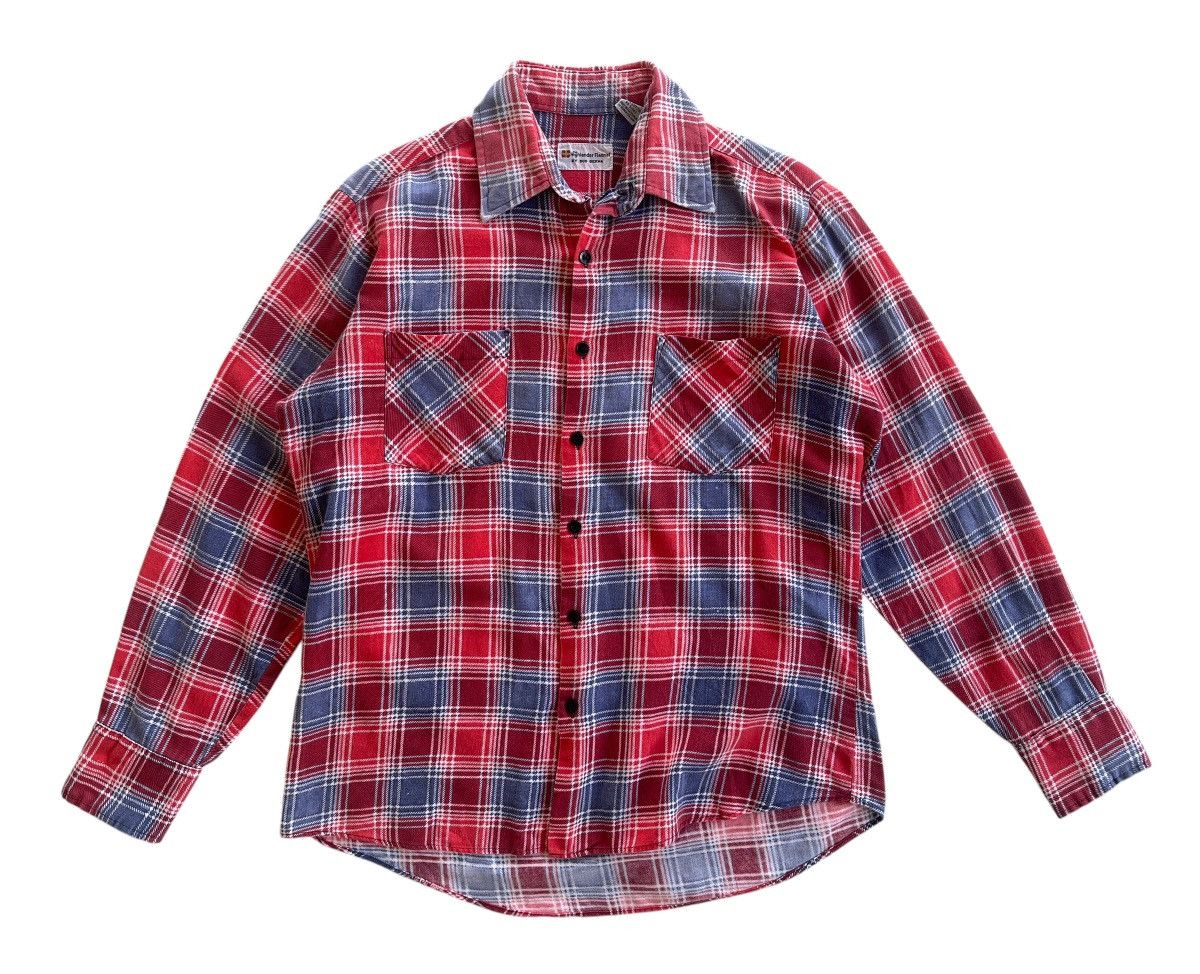 Flannel Bud Berma Cotton Flannel Shirt Size US M / EU 48-50 / 2 - 2 Thumbnail