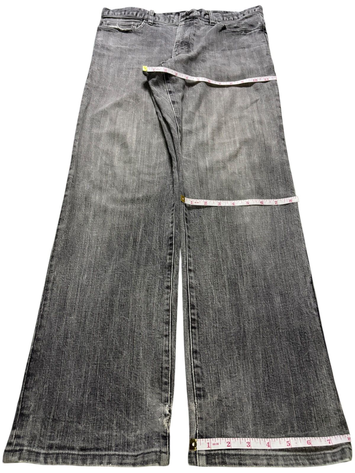 Japanese Brand Vintage Japanese Brand Distressed Loose Jeans Size US 32 / EU 48 - 16 Thumbnail