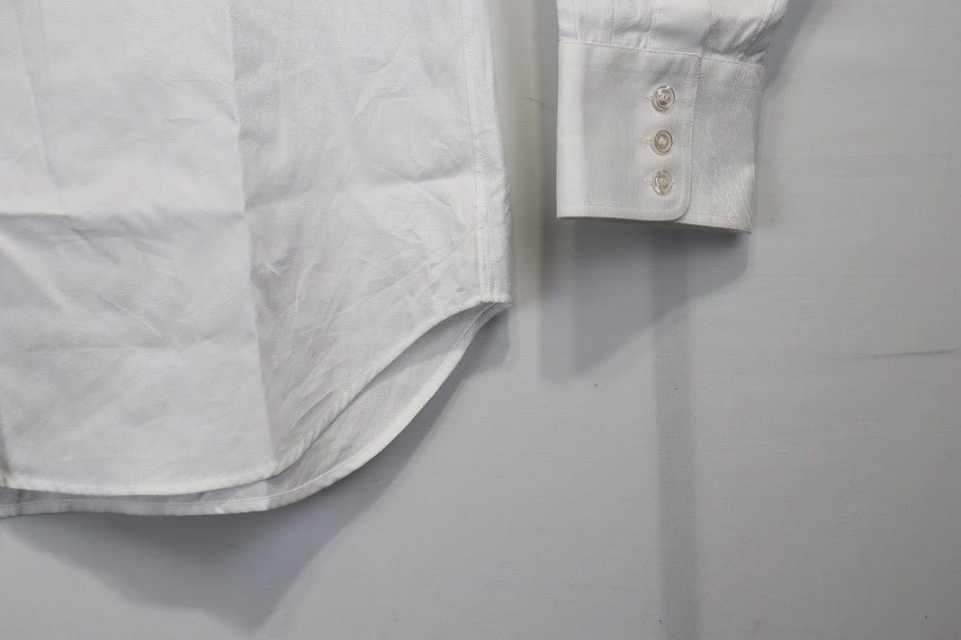 Berluti o1rshd1 Scritto Alessandro Shirt in Optical White Size US M / EU 48-50 / 2 - 8 Thumbnail