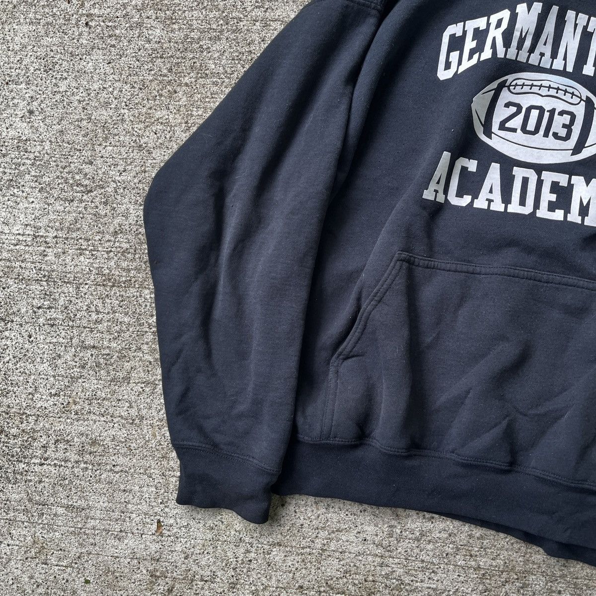 Vintage Black Germantown Academy Hoodie Size L Boxy Graphic Size US L / EU 52-54 / 3 - 2 Thumbnail