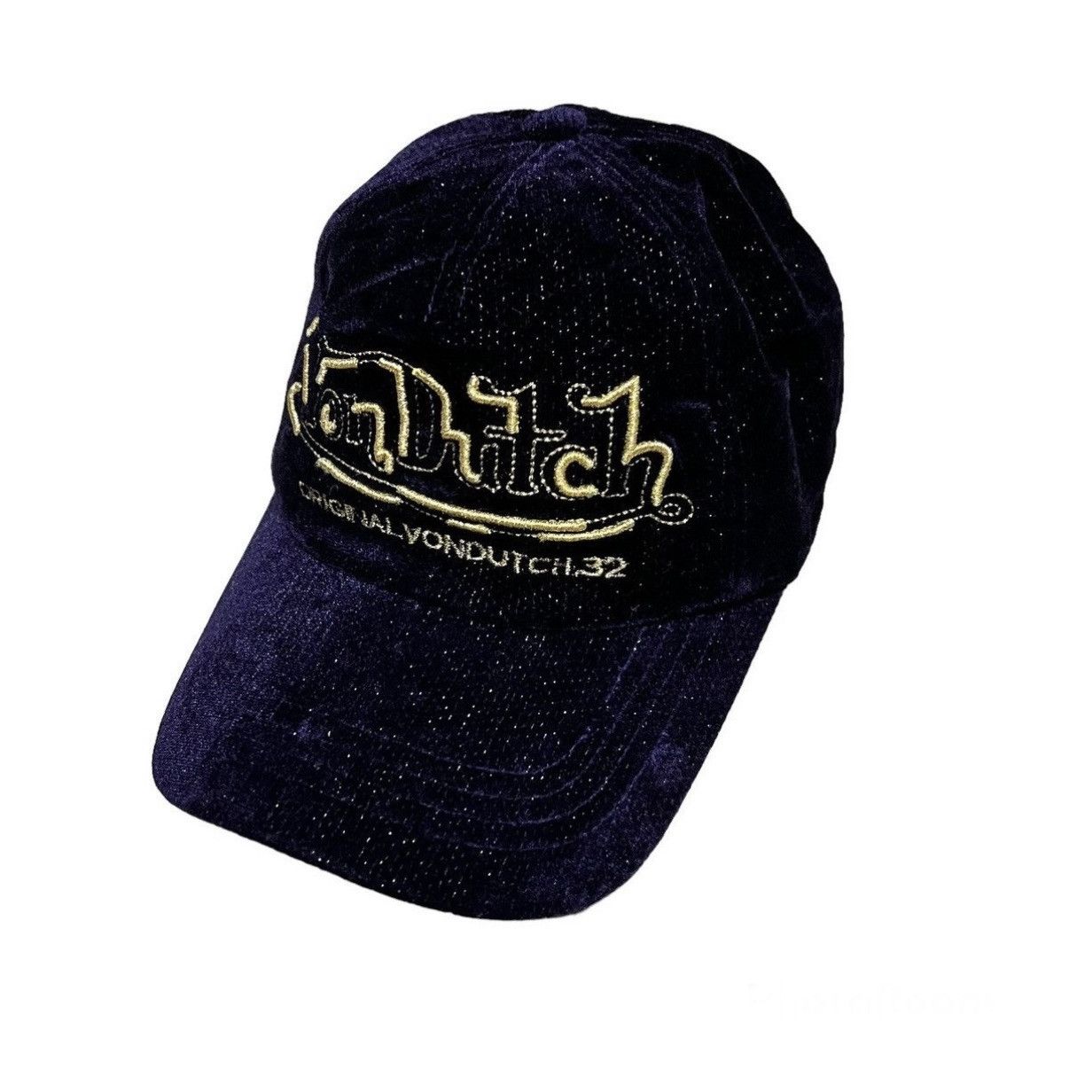 Von Dutch Von Dutch Big Logo Cap Distressed Style Size ONE SIZE - 1 Thumbnail