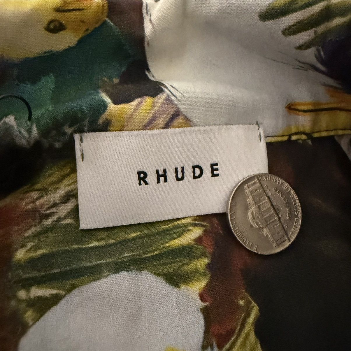 Rhude RHUDE American Eagle Button Up Shirt Size US L / EU 52-54 / 3 - 5 Thumbnail