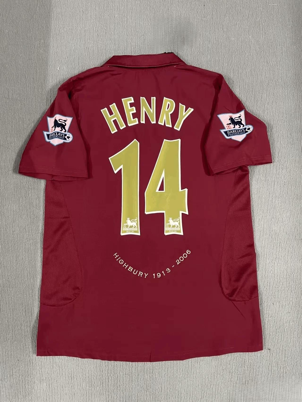 14 Thierry Henry Jersey 2005 2006 Arsenal Jersey