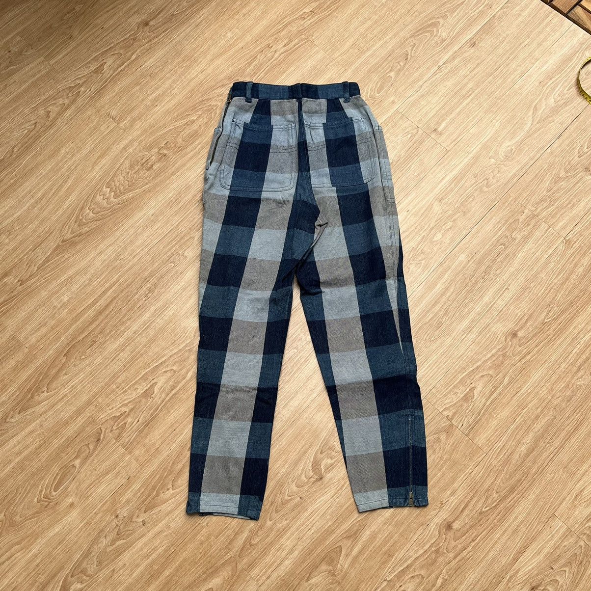Designer × Issey Miyake × Vintage Vintage 80s Issey Miyake Sport Baloon Tartan Pants Size 24" / US 00 / IT 34 - 3 Thumbnail
