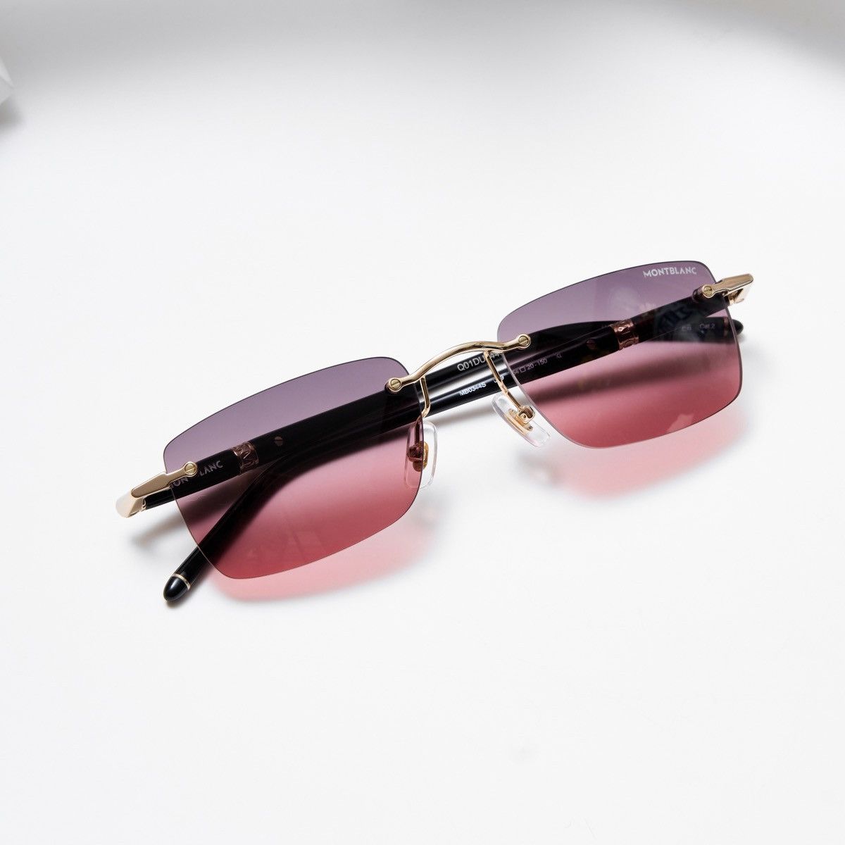 Montblanc MONTBLANC MB0344S 009 SUNGLASSES Size ONE SIZE - 6 Thumbnail