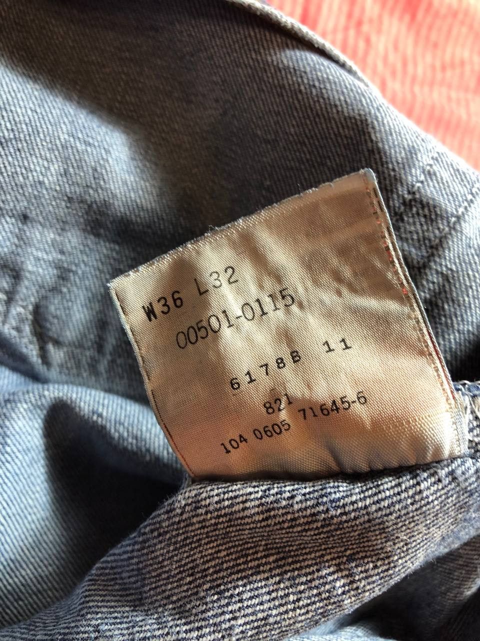 Levi's Vintage 90s Levi’s 501 Boot Cut Made in USA Size US 36 / EU 52 - 3 Thumbnail