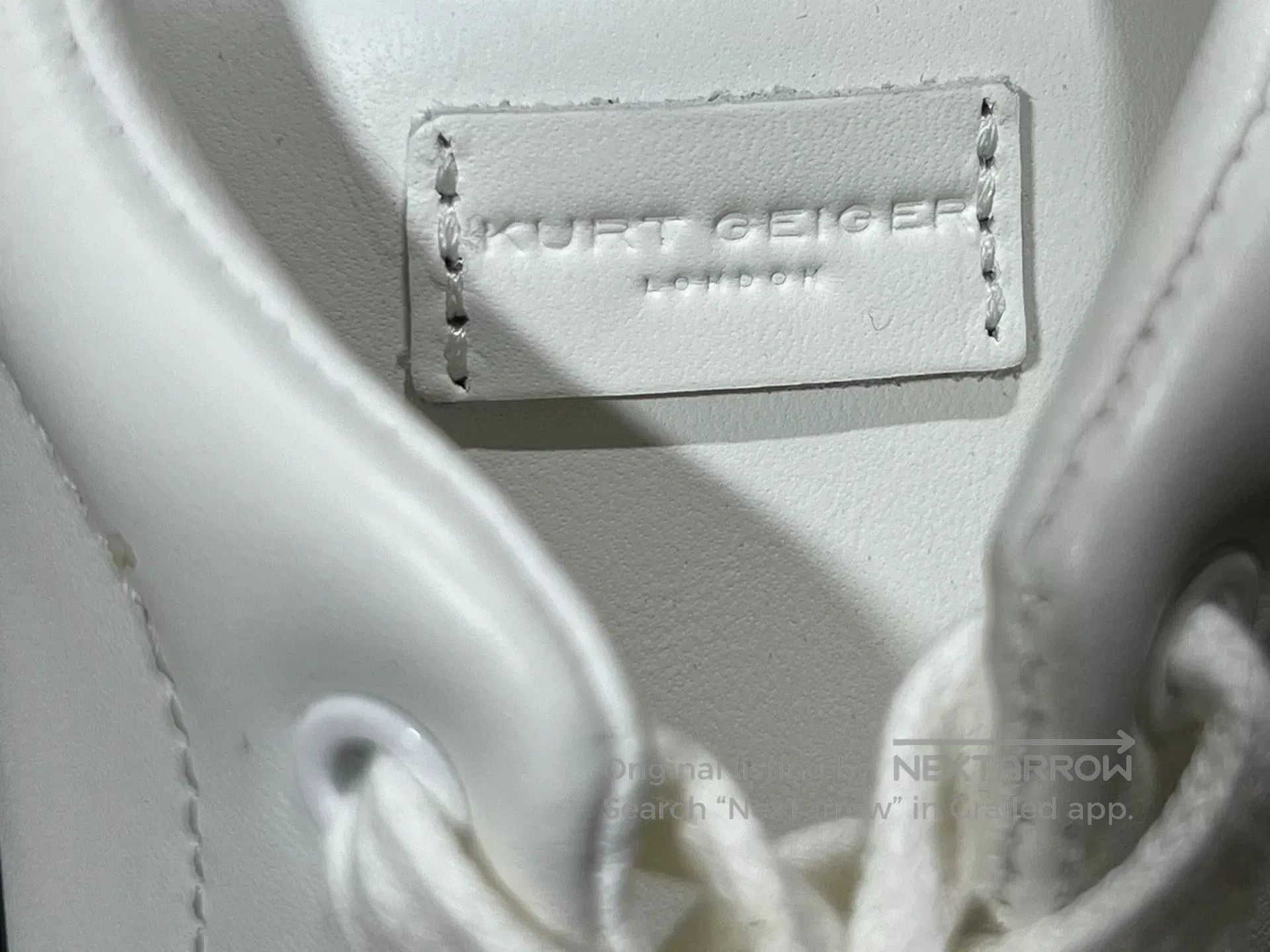 Japanese Brand Kurt Geiger London Men's Leather Sneakers. Size US 7 / EU 40 - 3 Thumbnail