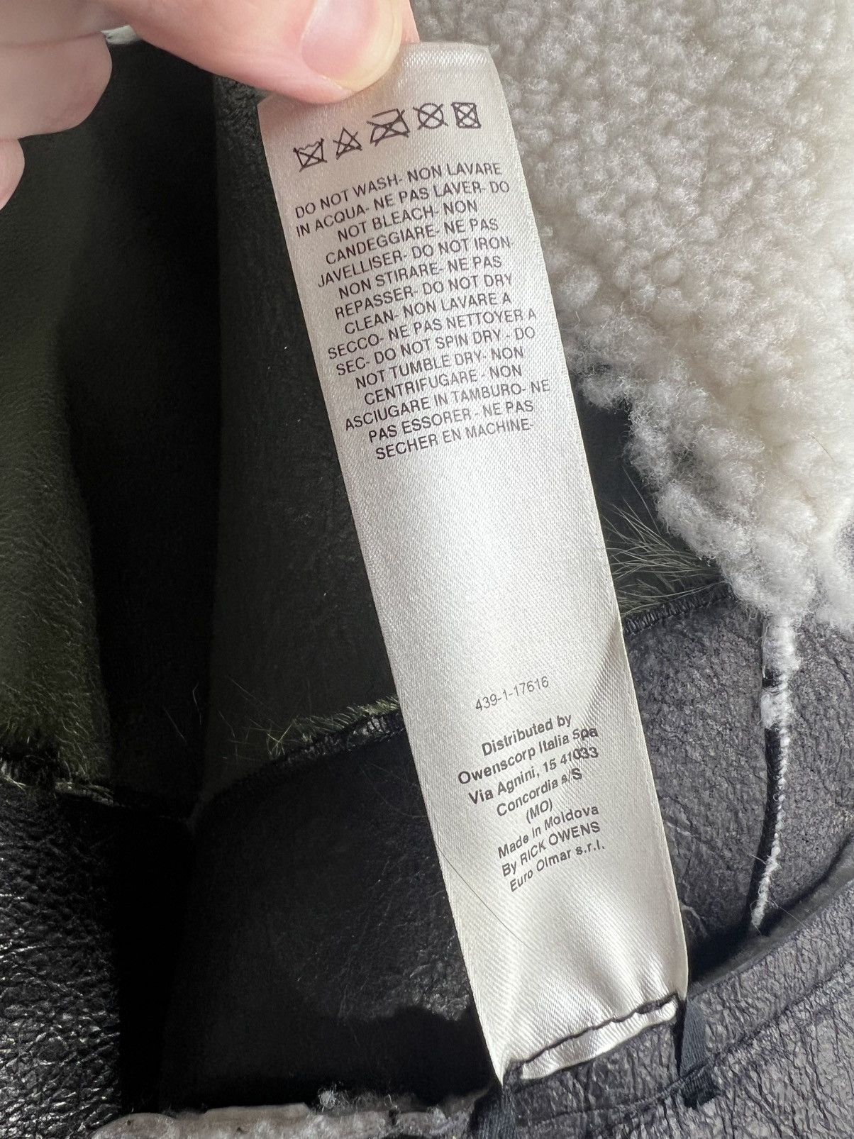 Rick Owens NEW WITH TAGS FW21 Gethsemane Keith jacket Size US L / EU 52-54 / 3 - 8 Thumbnail