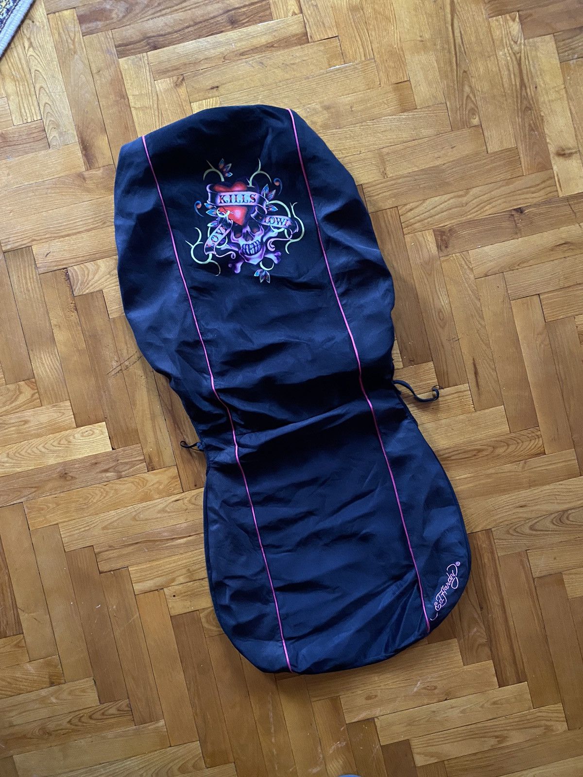 Ed Hardy × Vintage 🔥Vintage 90s Ed Hardy Car Seat Case Size US M / EU 48-50 / 2 - 1 Thumbnail