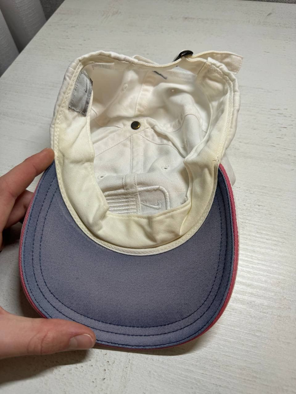 Nike Vintage Nike United States White Cap Size ONE SIZE - 10 Thumbnail