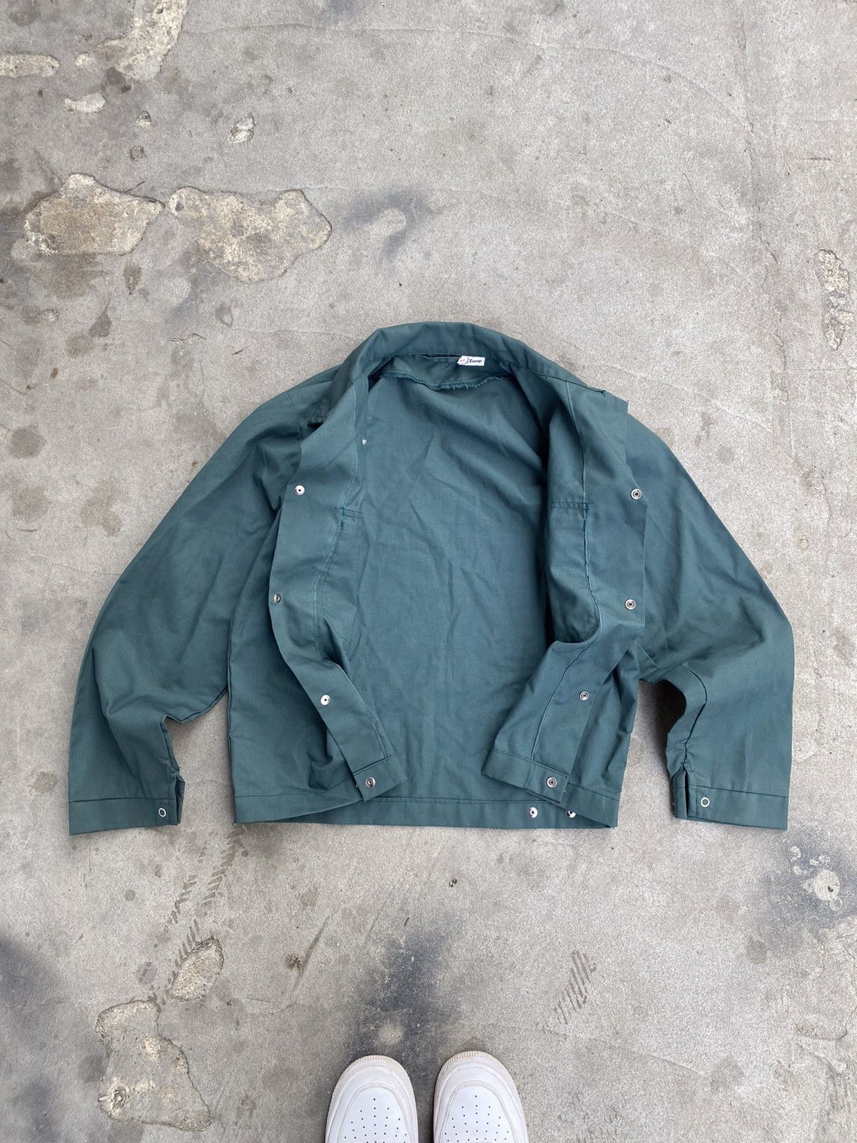 Le Laboureur Vintage 70s French Sanfor Chore Work Jacket Button Up Size US M / EU 48-50 / 2 - 10 Thumbnail