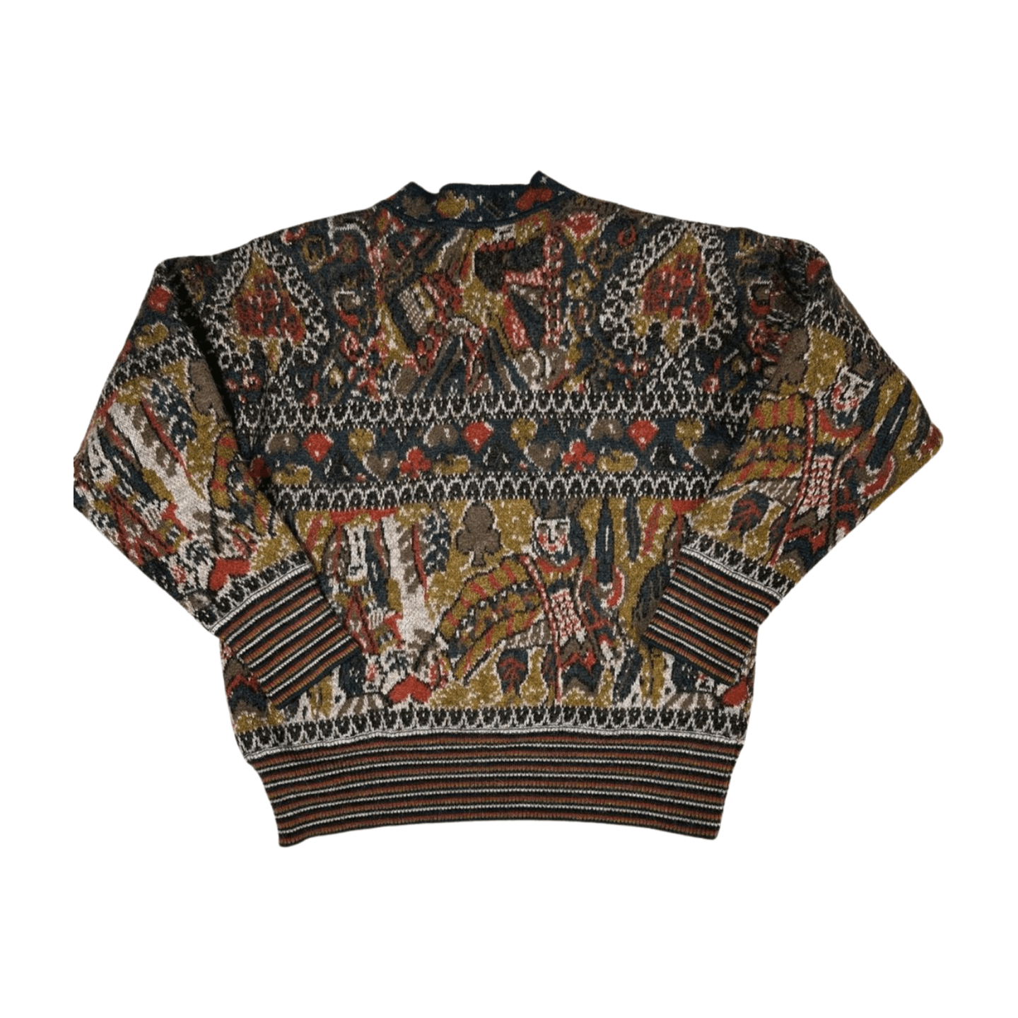 Missoni Vintage Missoni Uomo women’s wool sweater oversized M-L. Size M / US 6-8 / IT 42-44 - 2 Thumbnail