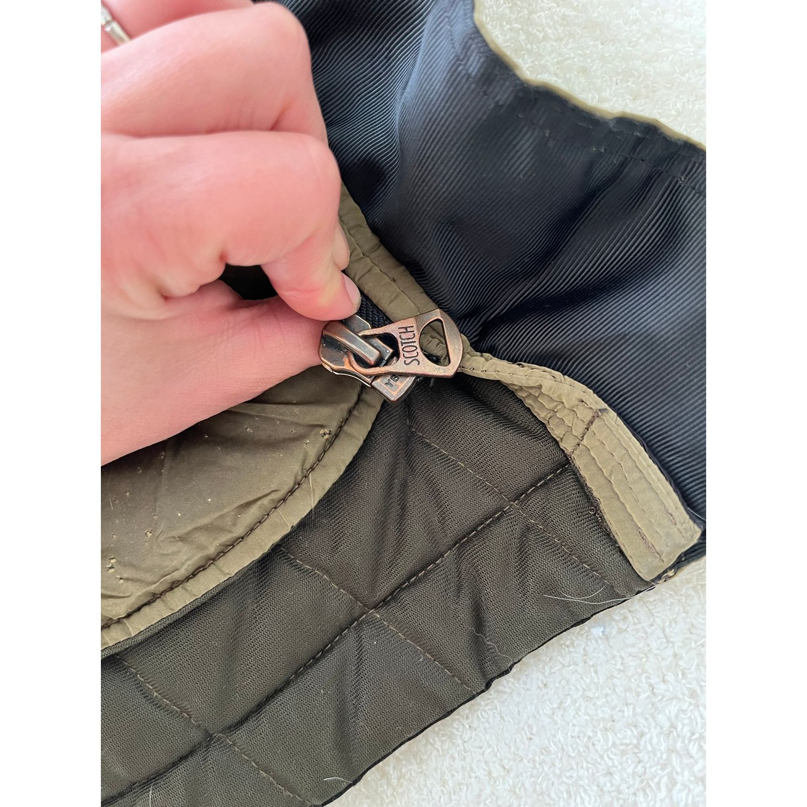 Scotch & Soda Scotch & soda men’s olive green jacket medium Size US M / EU 48-50 / 2 - 8 Thumbnail
