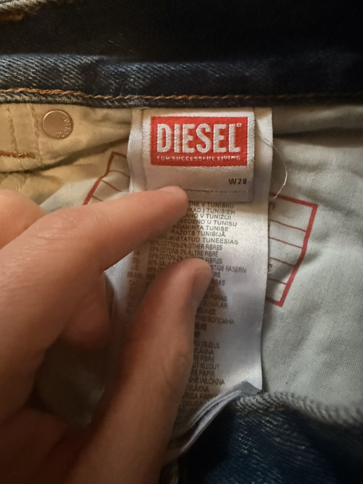 Diesel Diesel 2010 5pocket relaxed fit Jeans Size US 28 / EU 44 - 5 Thumbnail