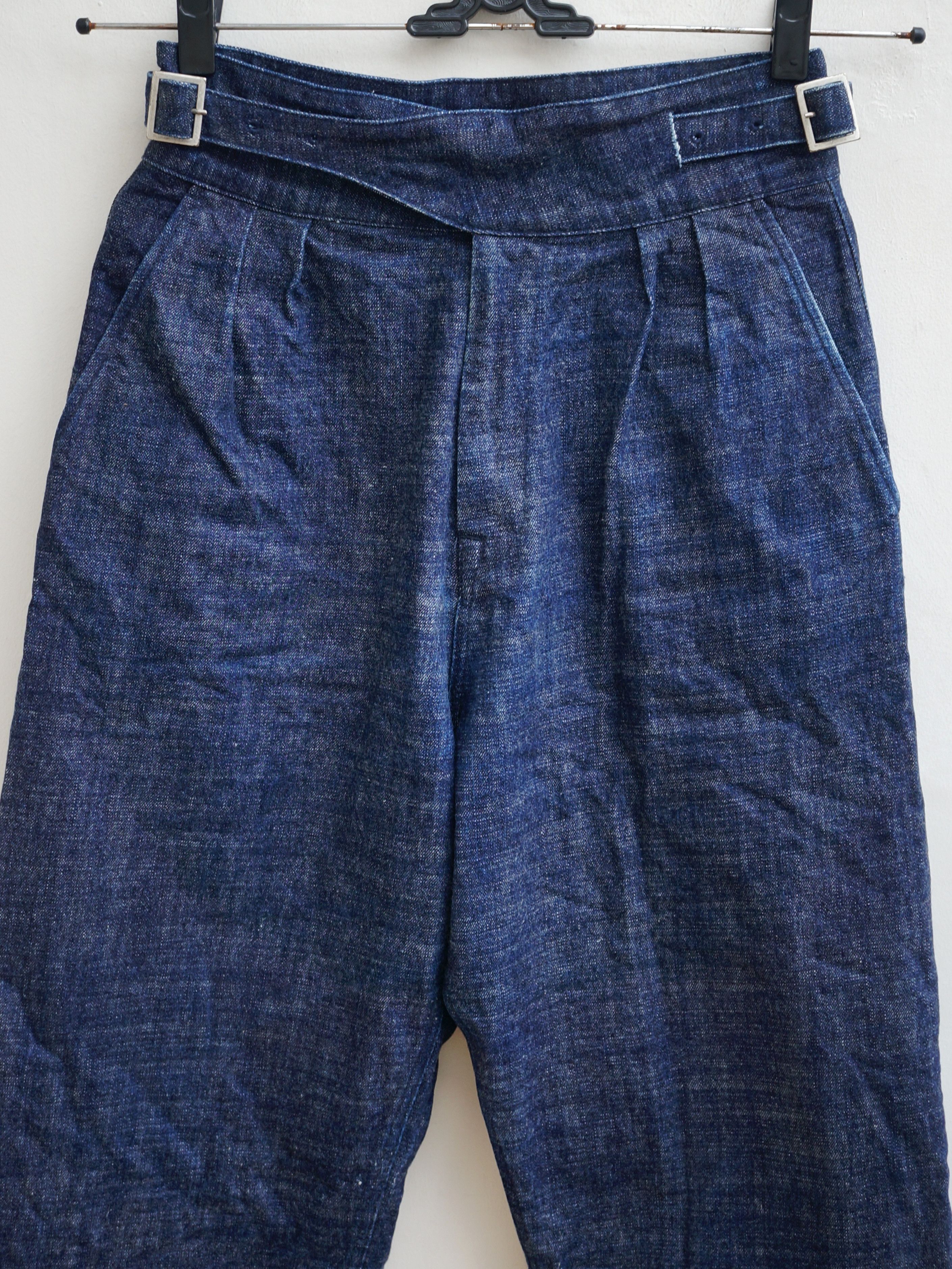 Other Outstanding selvedge Denim Belted Pants Size US 32 / EU 48 - 4 Thumbnail