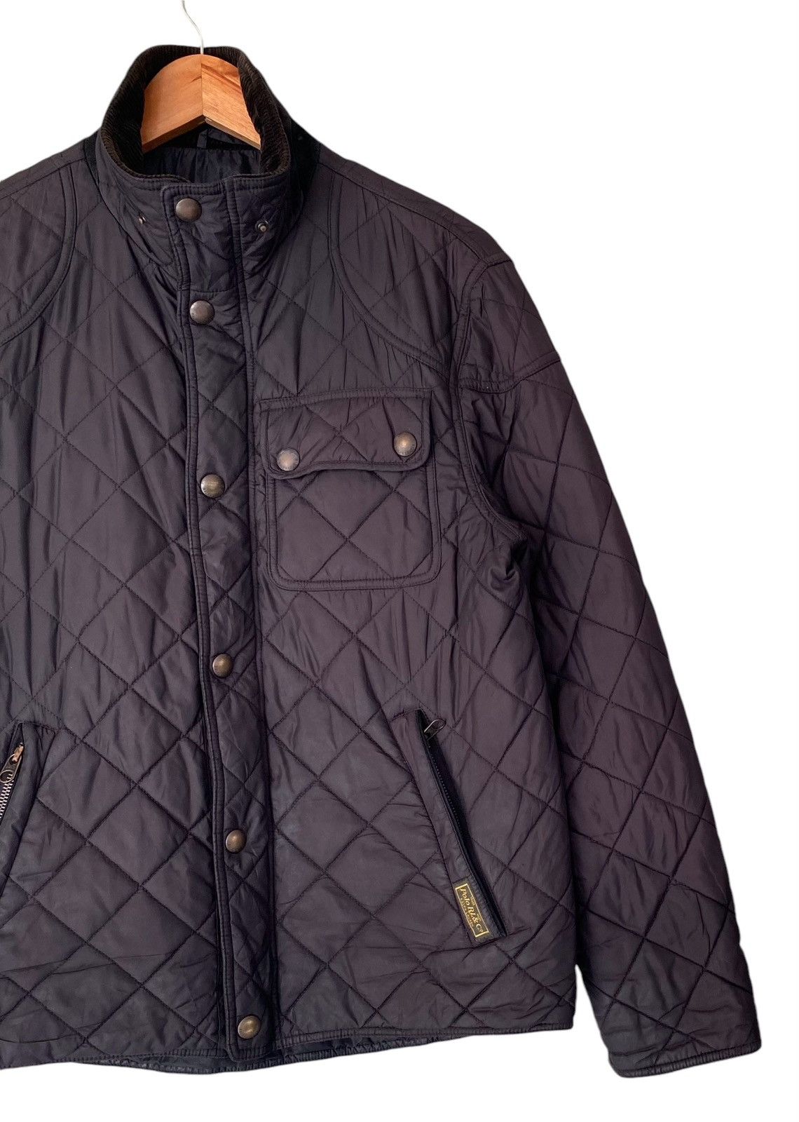 Polo Ralph Lauren Rare POLO RALPH LAURENT Quilted Zipper Jacket (L) Size US L / EU 52-54 / 3 - 2 Thumbnail
