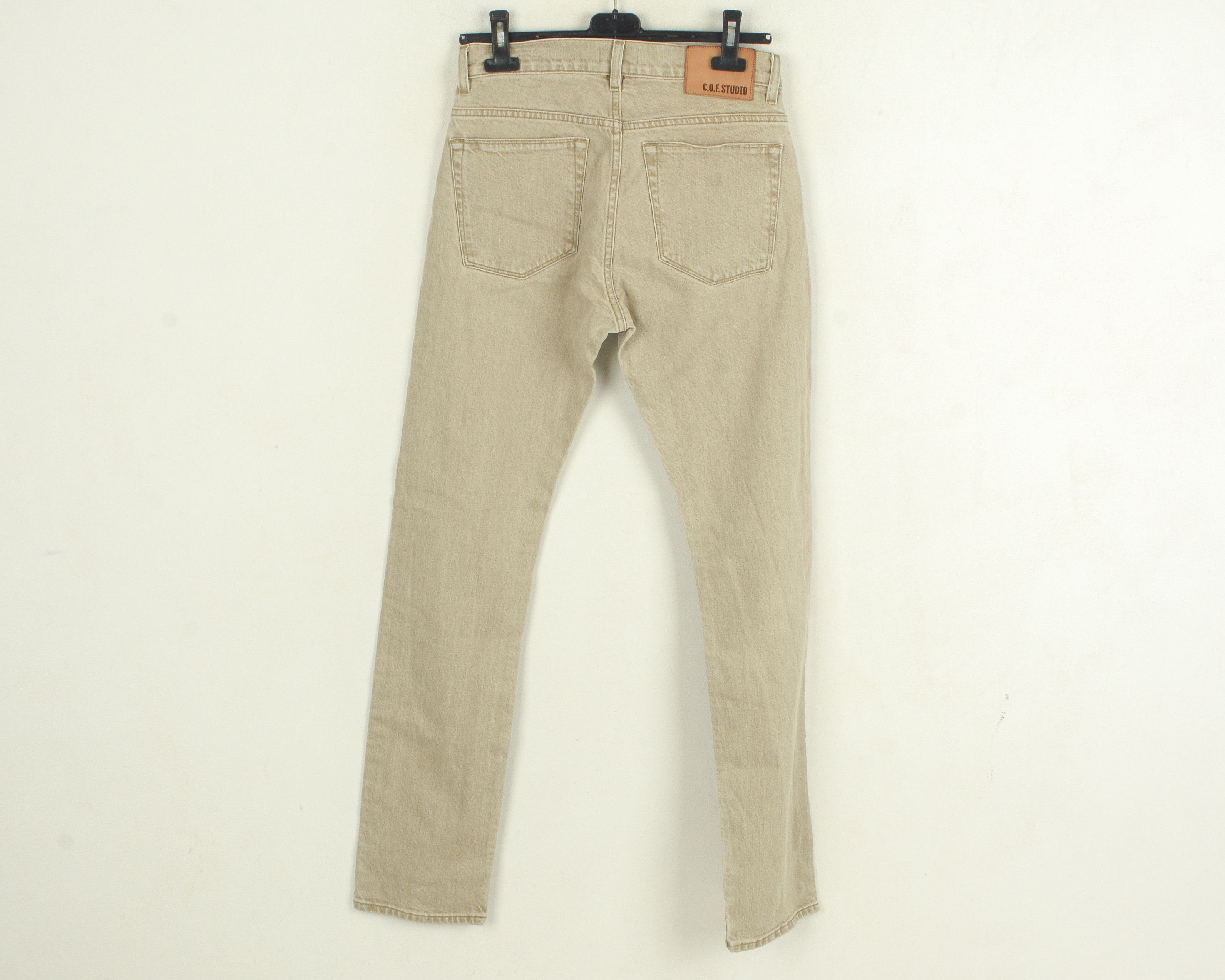 C.O.F. Studio COF Circle of Friends Studio Men's W29 L33 Slim Fit Jeans M1 Size US 29 - 3 Thumbnail