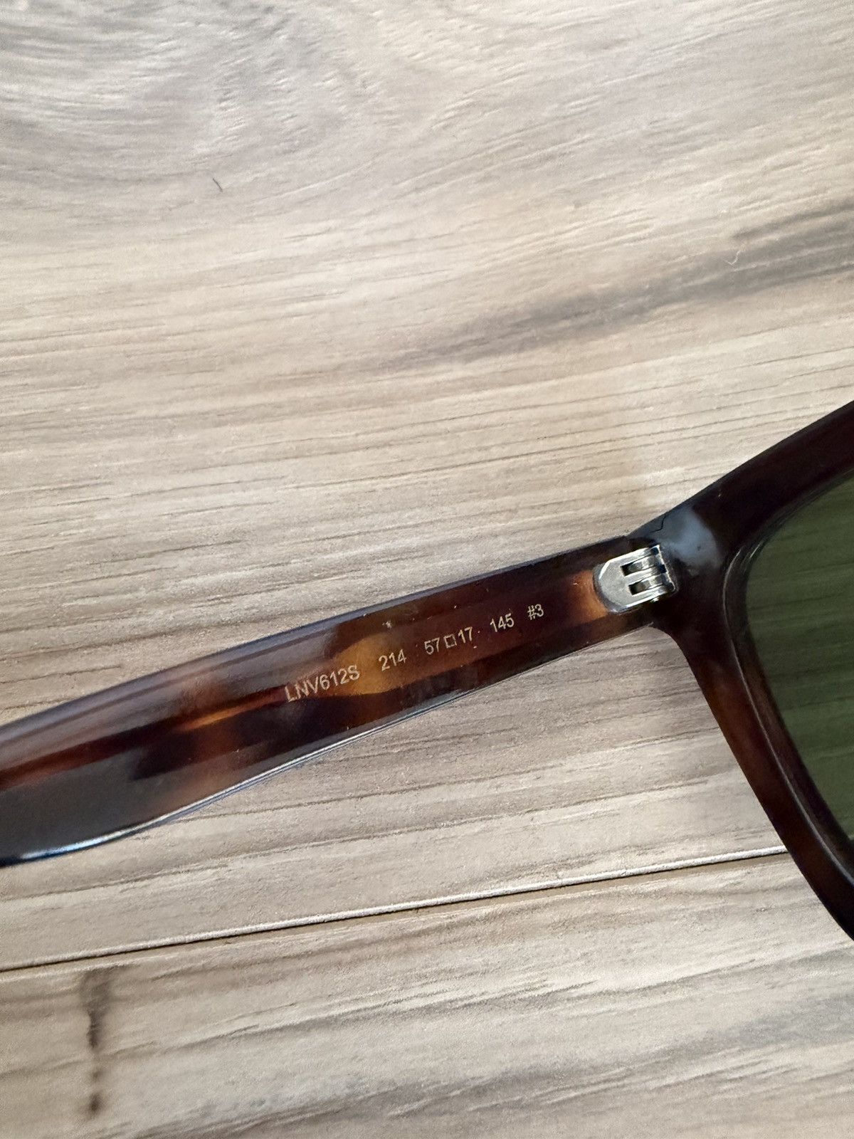 Lanvin Green Lenses Tortoise Shell Lanvin Sunglasses Size ONE SIZE - 10 Thumbnail