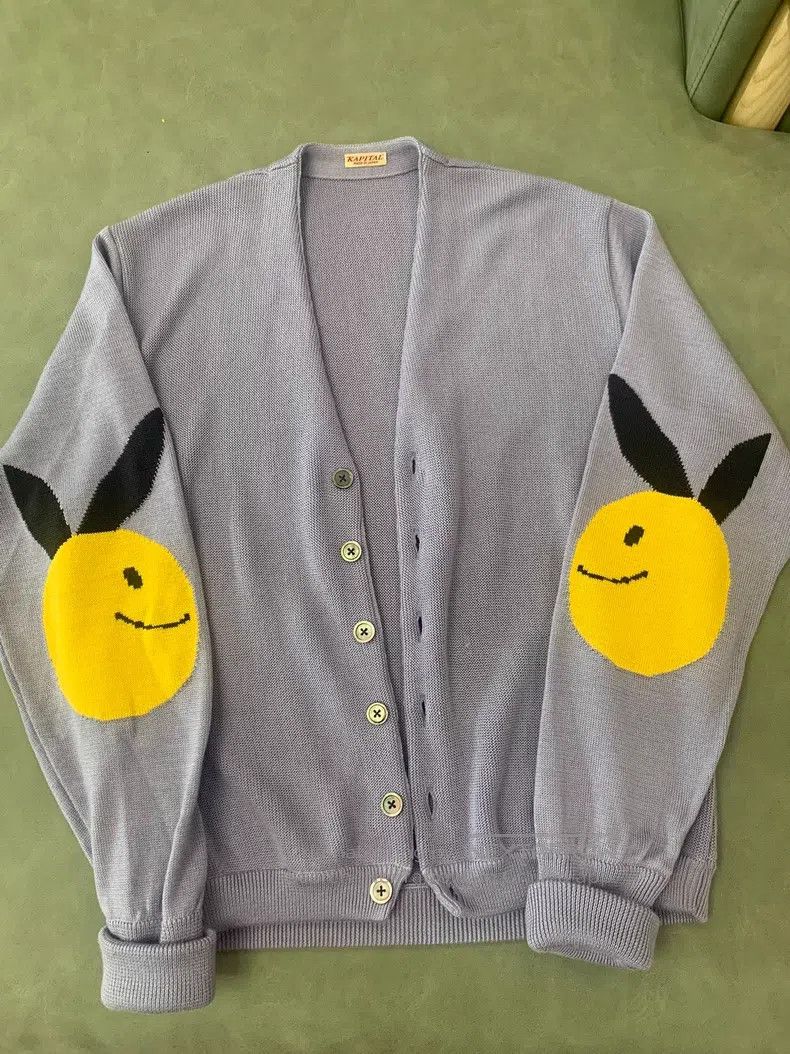 Kapital Kapital Purple rabbit cardigan Size US L / EU 52-54 / 3 - 1 Thumbnail