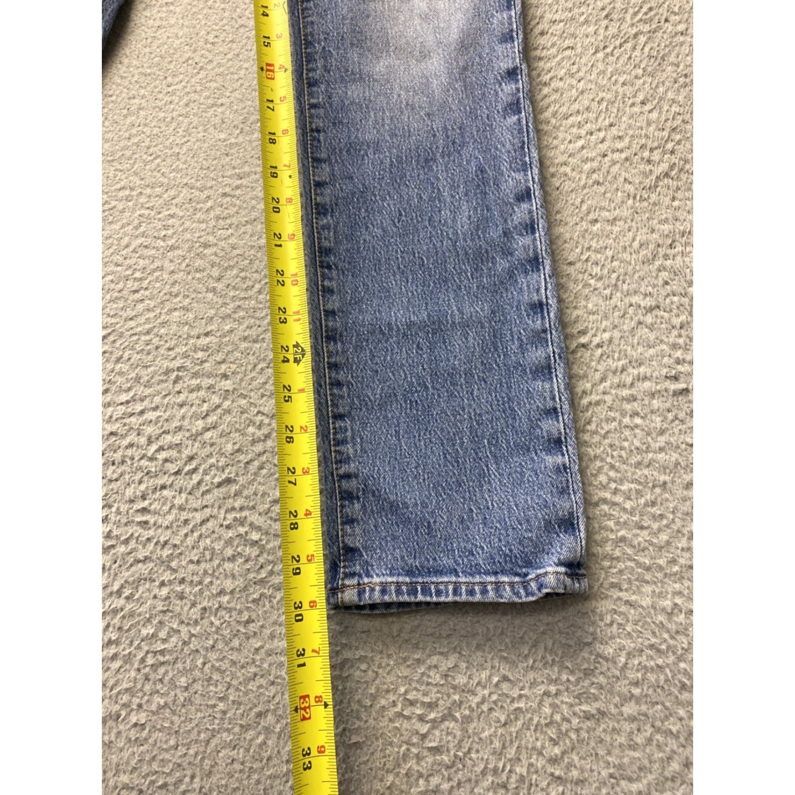 Gap GAP Jeans Denim Pants Hip Athletic Fit 28x30 Men Blue Flat Front 30in Inseam Mens Size US 28 / EU 44 - 5 Thumbnail