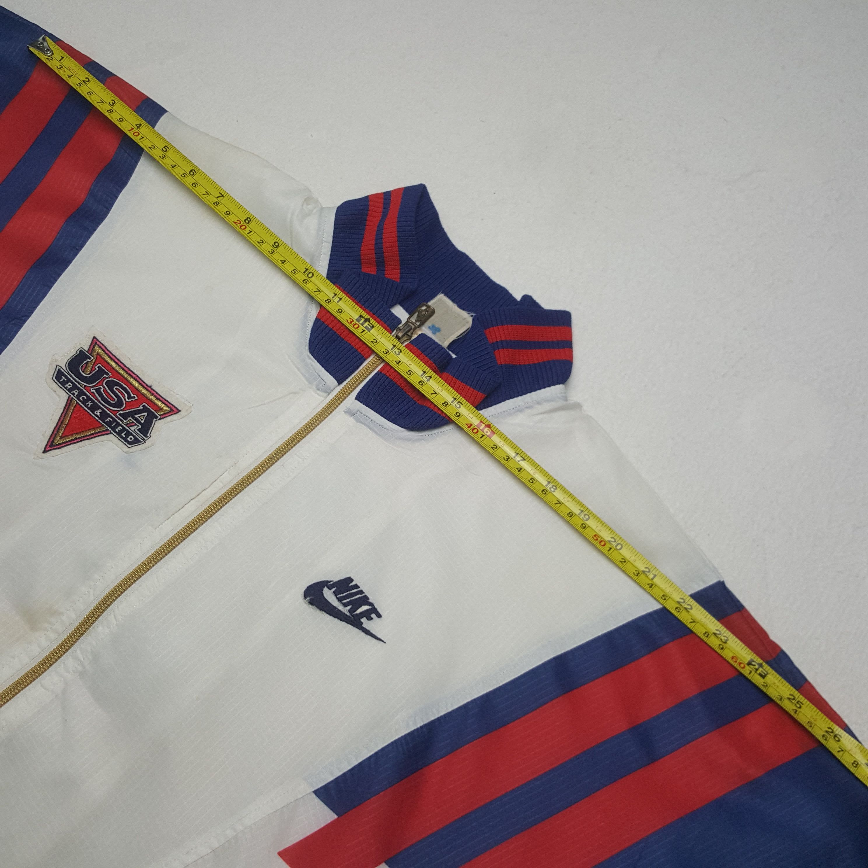 Nike Vintage NIKE USA Track & Field Windbreaker Sport Jacket Size US XXL / EU 58 / 5 - 7 Thumbnail