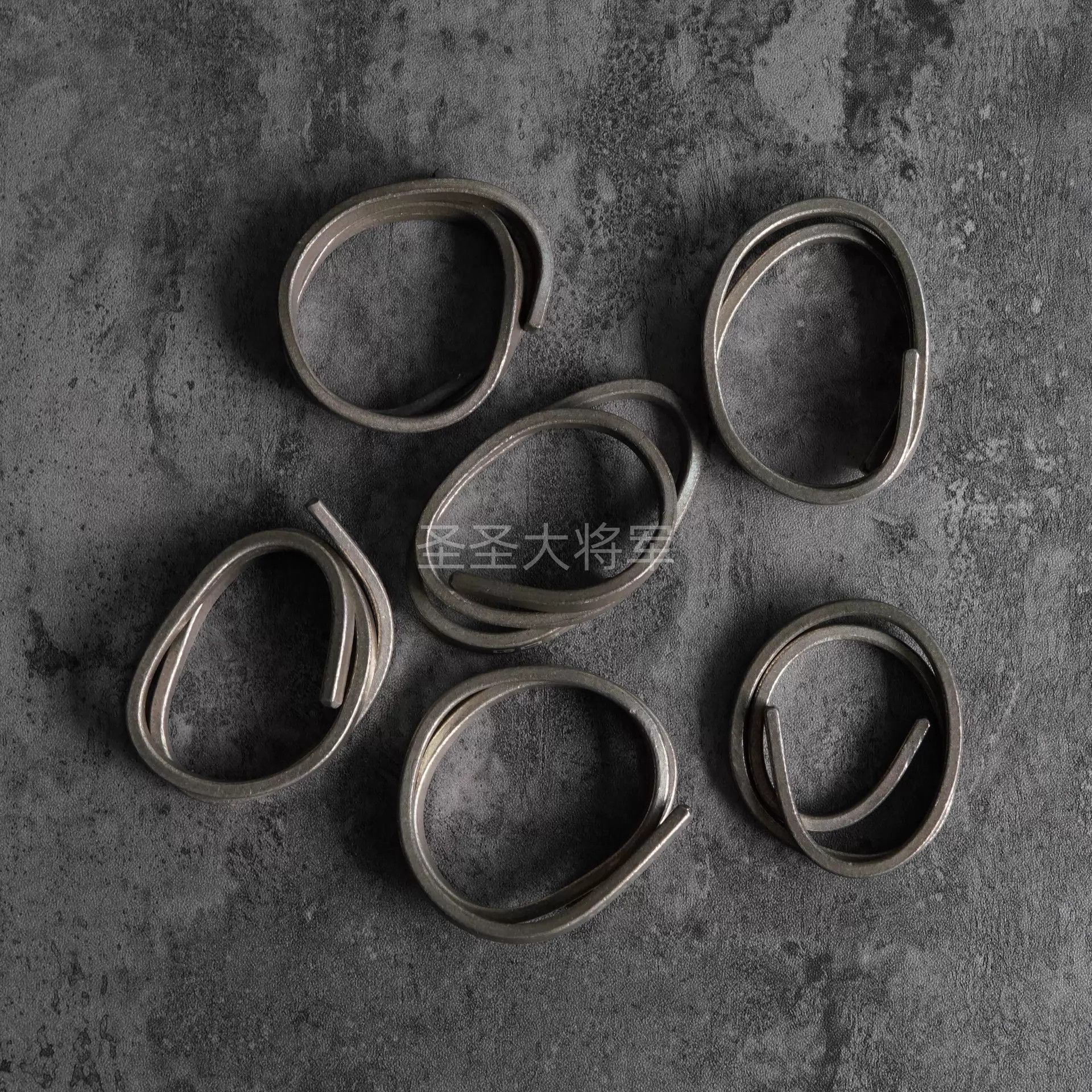 Goti Goti Distressed Logo Bendable Soft Silver Bracelet Size ONE SIZE - 3 Thumbnail