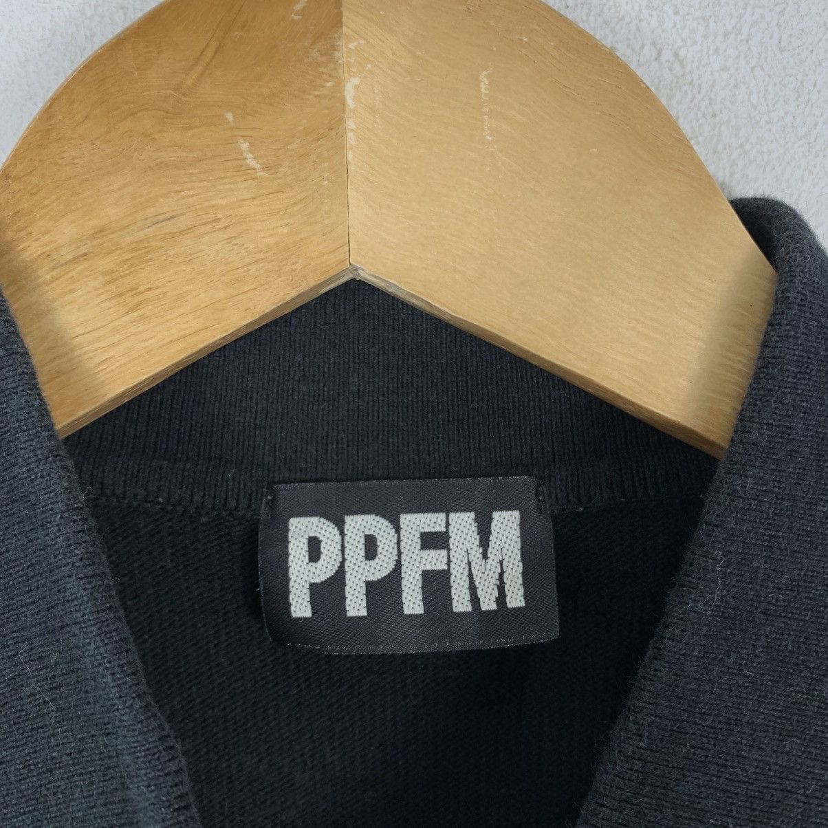 PPFM Vintage PPFM Punk Gothic Japanese Brand Zipper Polo Shirts Size US S / EU 44-46 / 1 - 4 Thumbnail