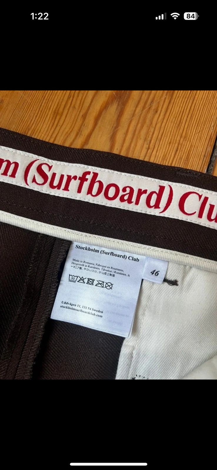 Stockholm Surfboard Club Stockholm Surfboard Club Trousers Size US 30 / EU 46 - 6 Thumbnail