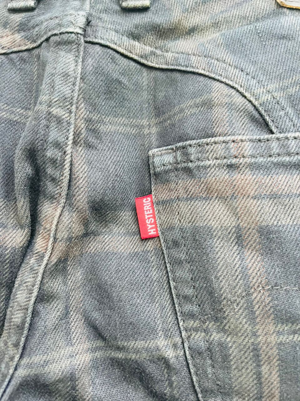 Hysteric Glamour Vintage HYSTERIC GLAMOUR Denim Trucker Size 31" - 14 Thumbnail