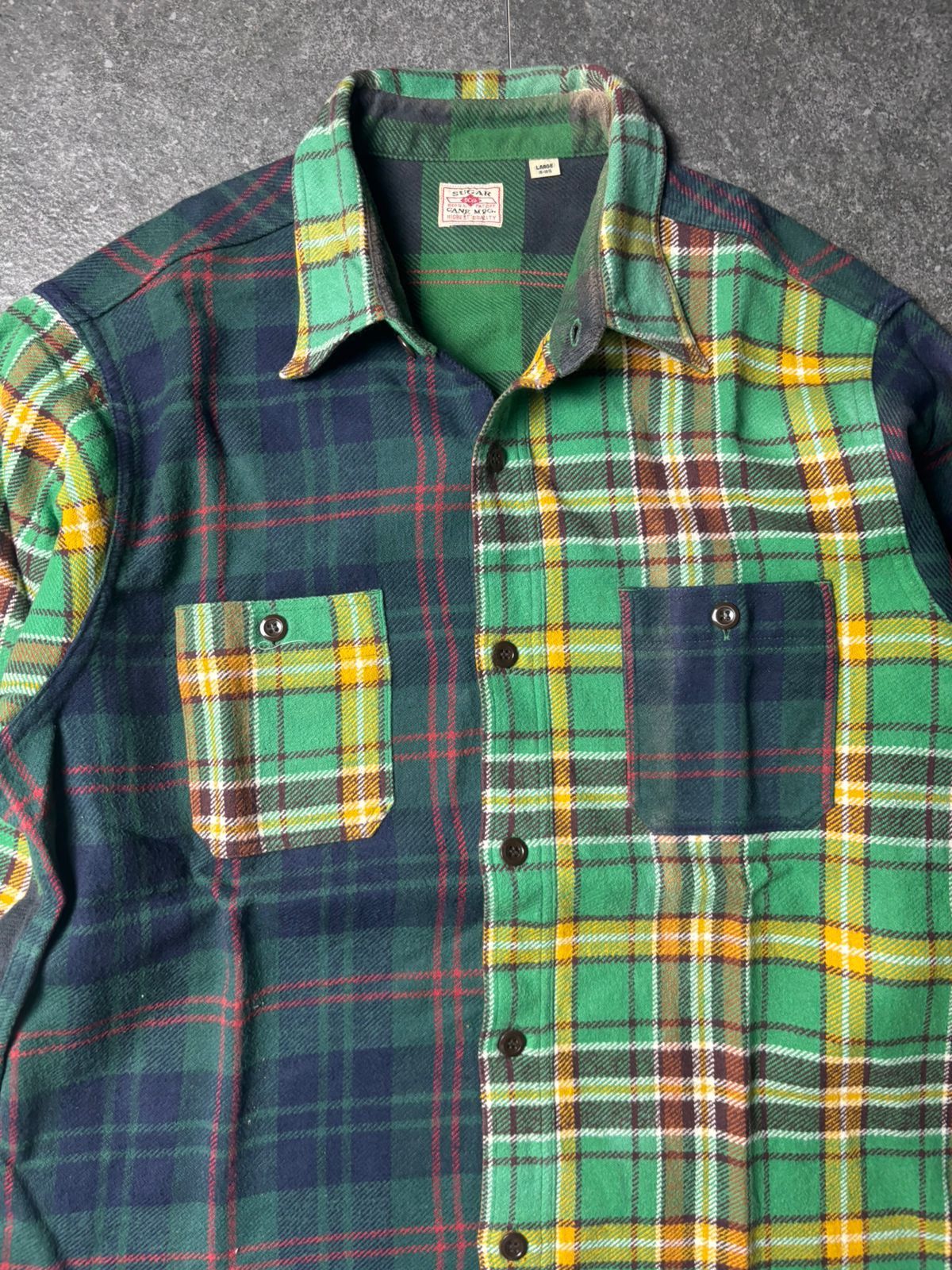 Toyo Enterprises 2000s Sugar Cane by Toyo Enterprises Flannel Size US L / EU 52-54 / 3 - 2 Thumbnail