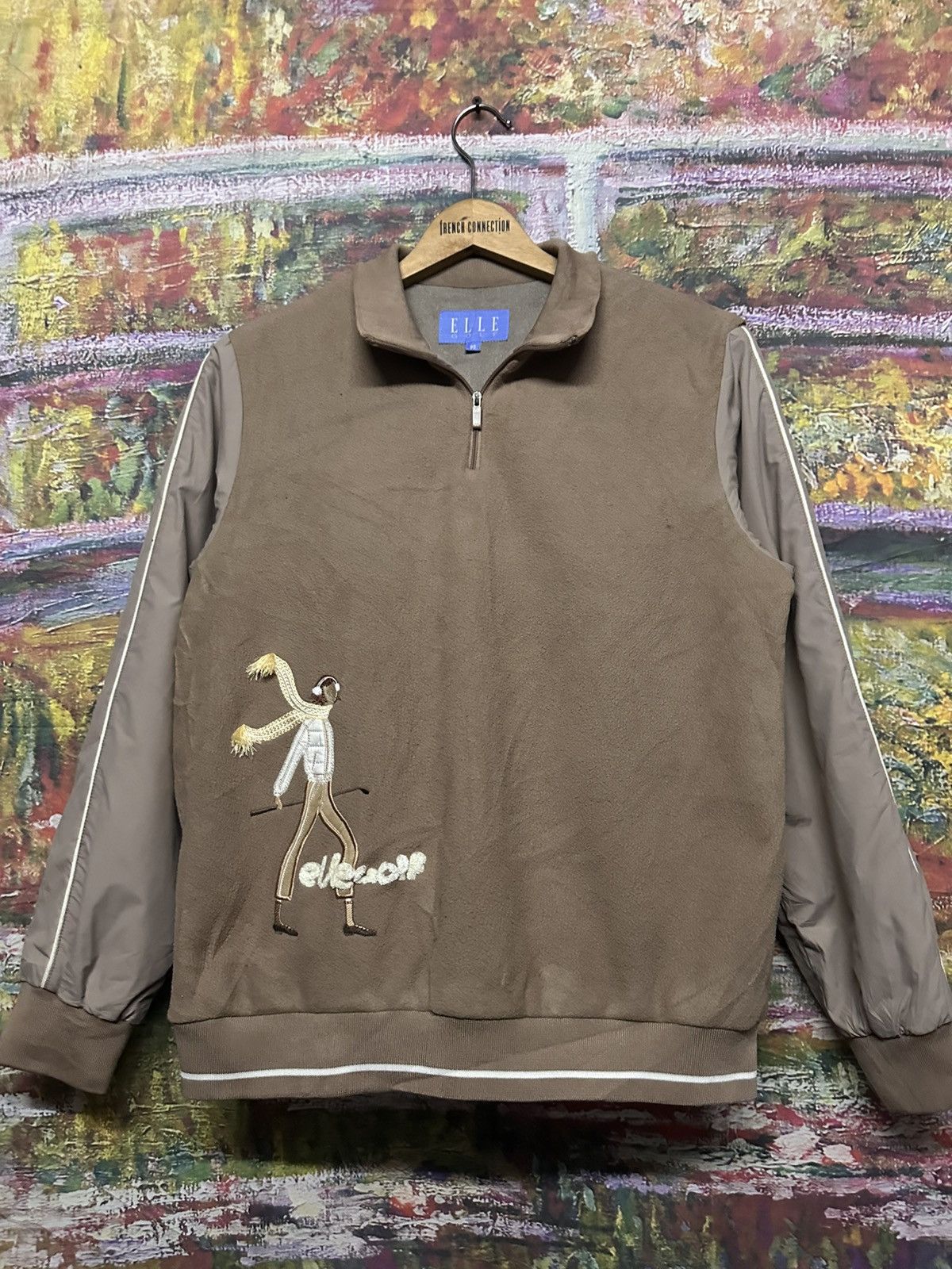 Japanese Brand ELLE GOLF half zip Size US M / EU 48-50 / 2 - 4 Thumbnail