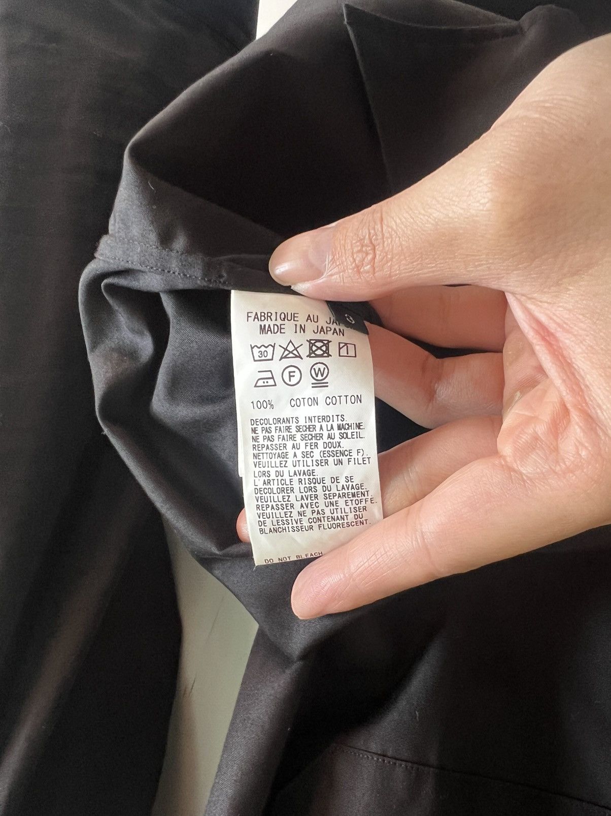Yohji Yamamoto Yohji Yamamoto S'yte - 00/2 Broad Open Collar Shirt Size US L / EU 52-54 / 3 - 5 Thumbnail