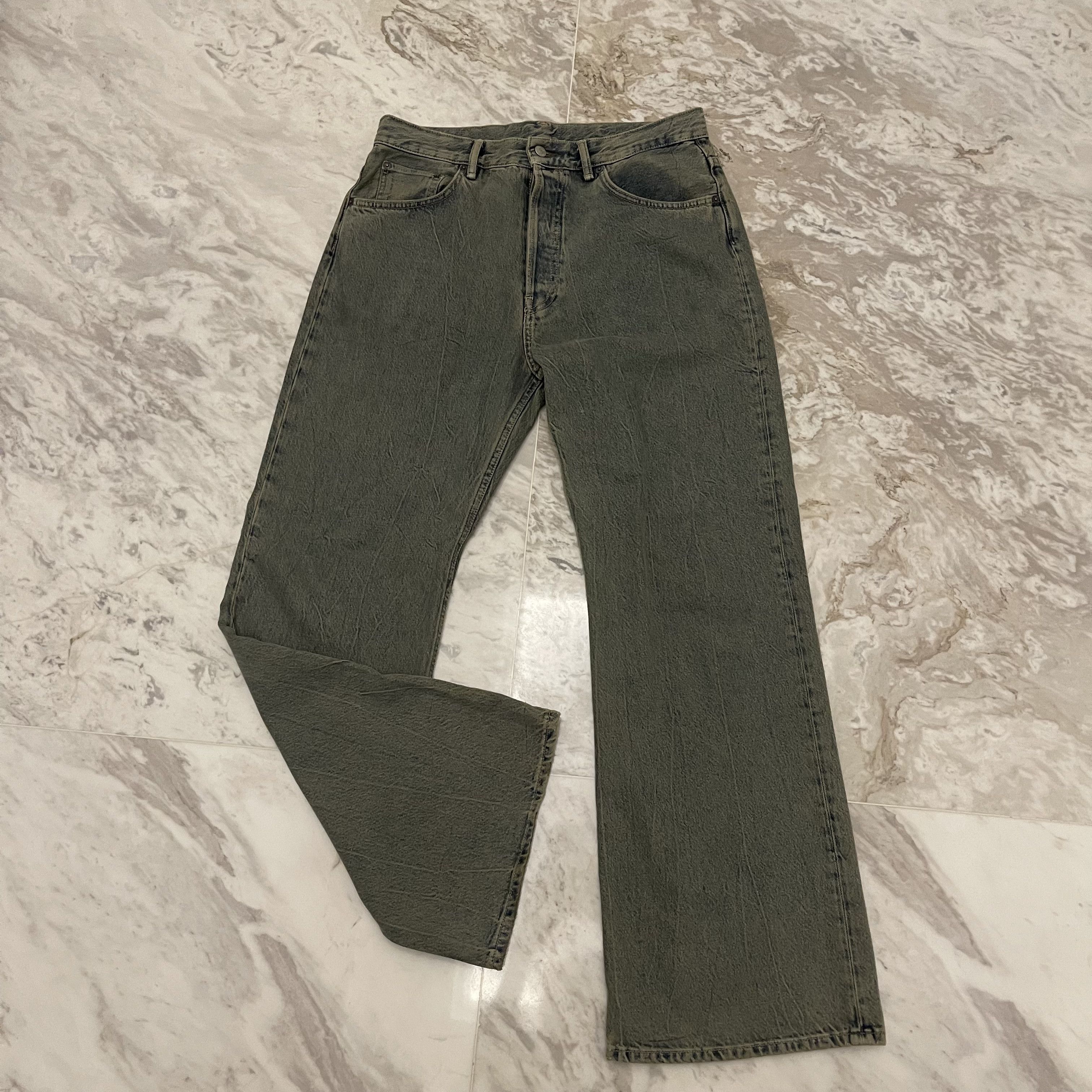 Acne Studios Acne Studios - Loose fit jeans - 2021M - Blue/beige Size US 32 / EU 48 - 3 Thumbnail