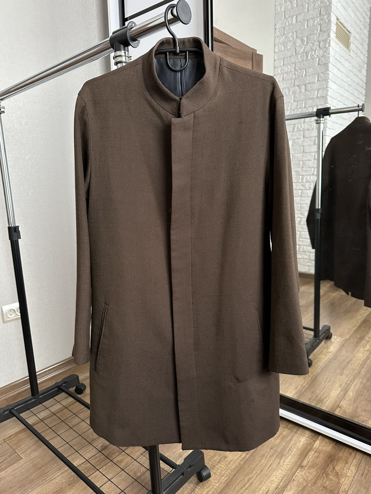 Yohji Yamamoto Yohji Yamamoto Pour Homme Vintage Wool Coat Jacket 90s Size US S / EU 44-46 / 1 - 3 Thumbnail