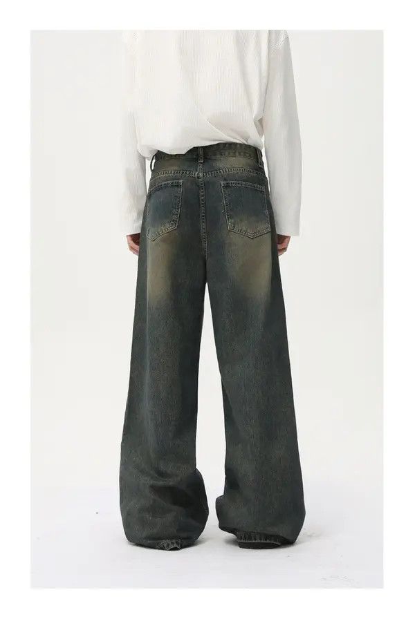 Japanese Brand VIBE Japanese retro distressed retro casual versatile jeans Size US 32 / EU 48 - 6 Thumbnail