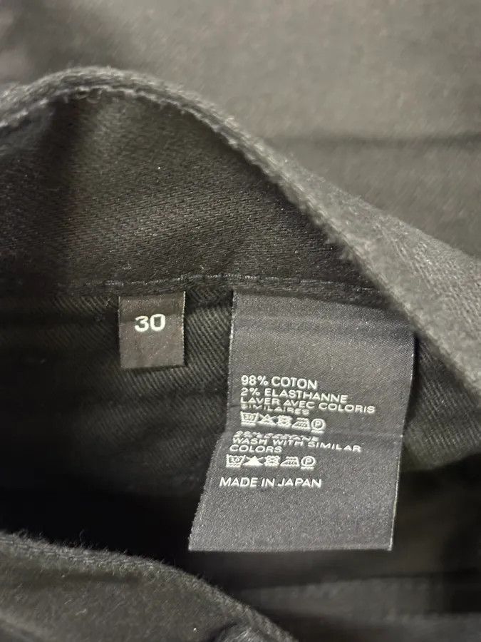 Celine Celine Black Slim Denim Jeans Size US 30 / EU 46 - 9 Thumbnail