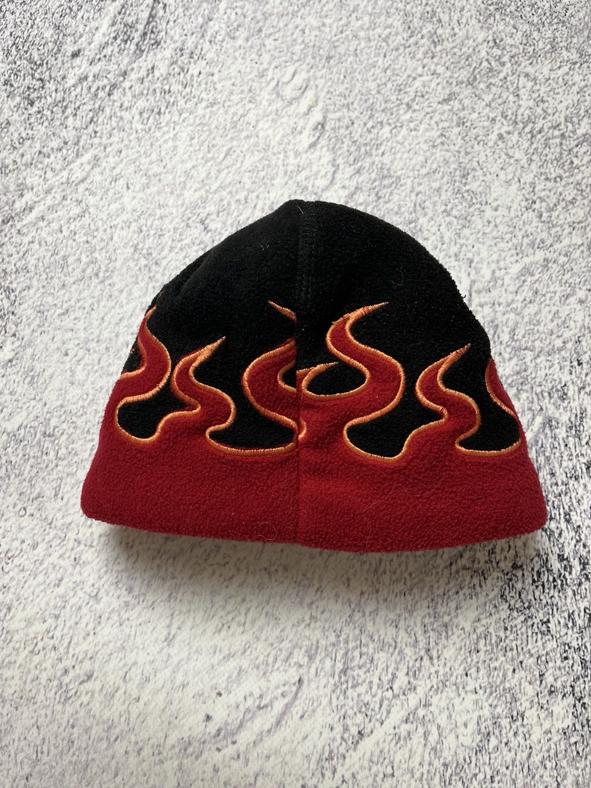 Japanese Brand 🔥FlameFire Fleece Hat Y2K Hellfire Skate Sk8 Beanie Knitted Size ONE SIZE - 8 Thumbnail